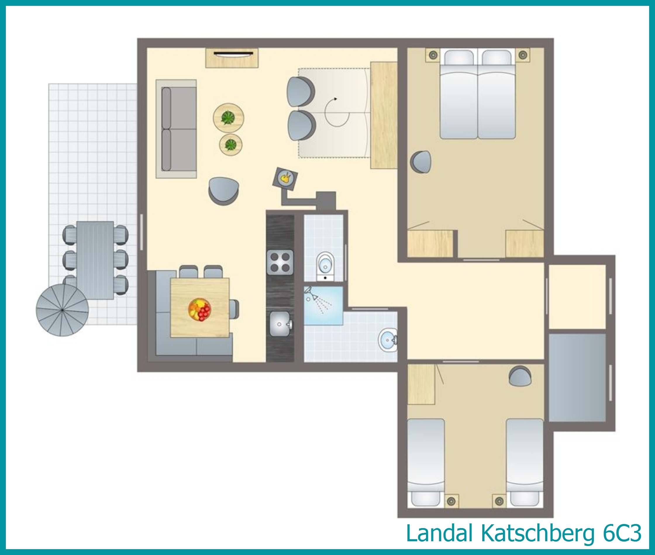 6-persoons appartement 6C3 in Katschberg