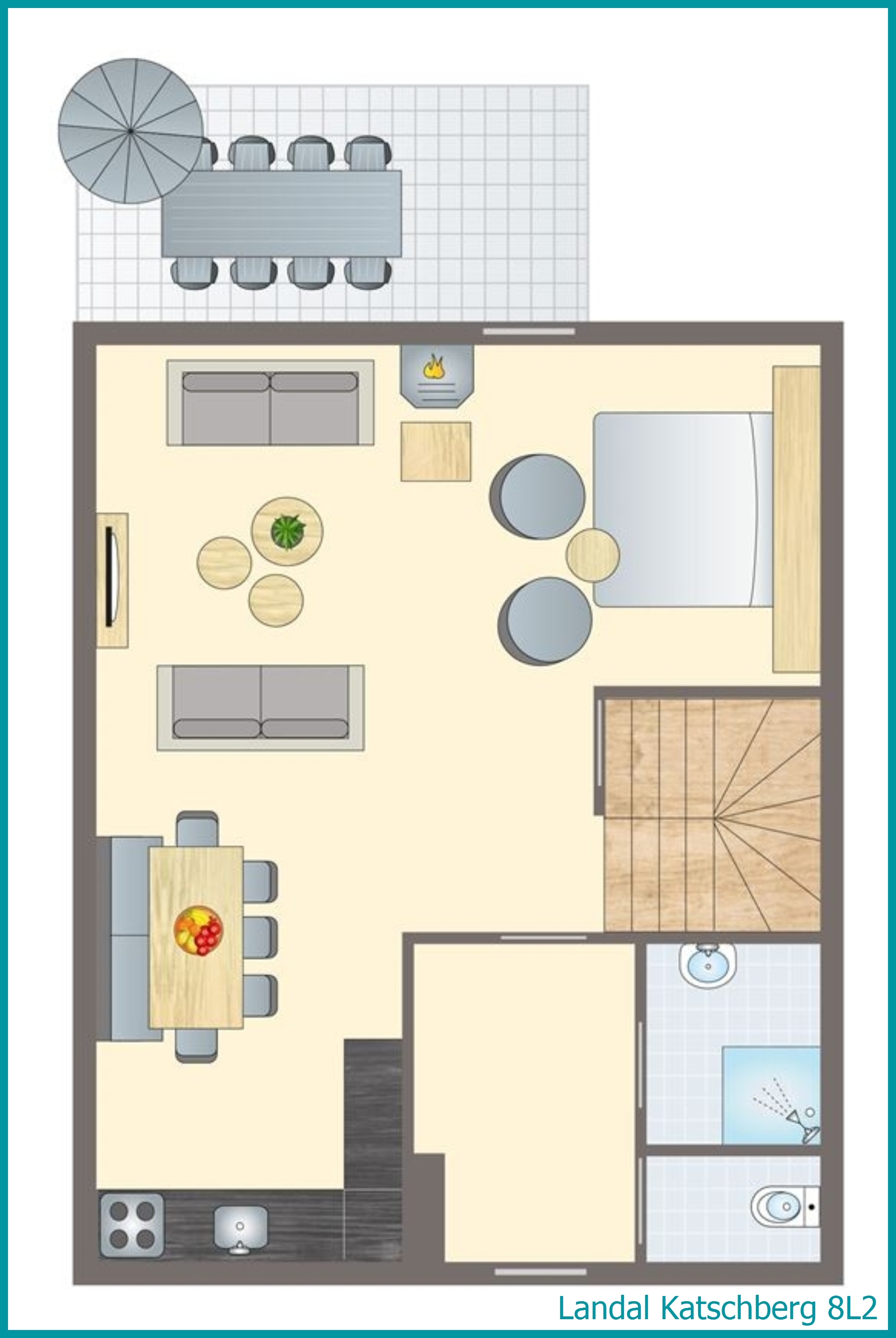 8-persoons chalet 8L2 in Katschberg