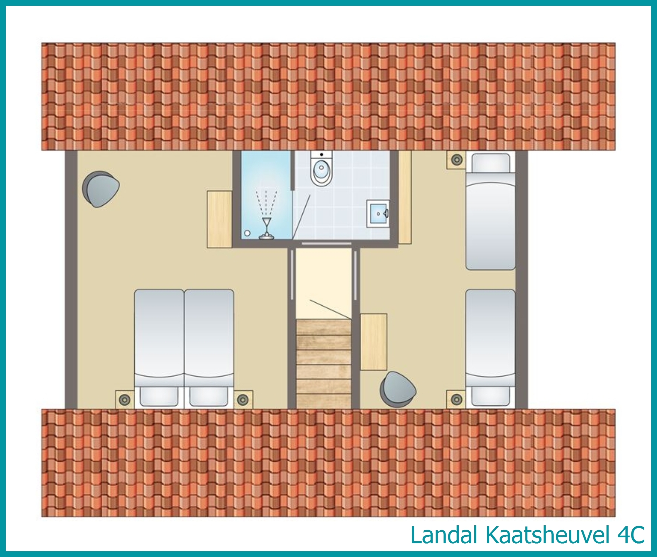 4-persoons vakantiehuis 4C in Kaatsheuvel