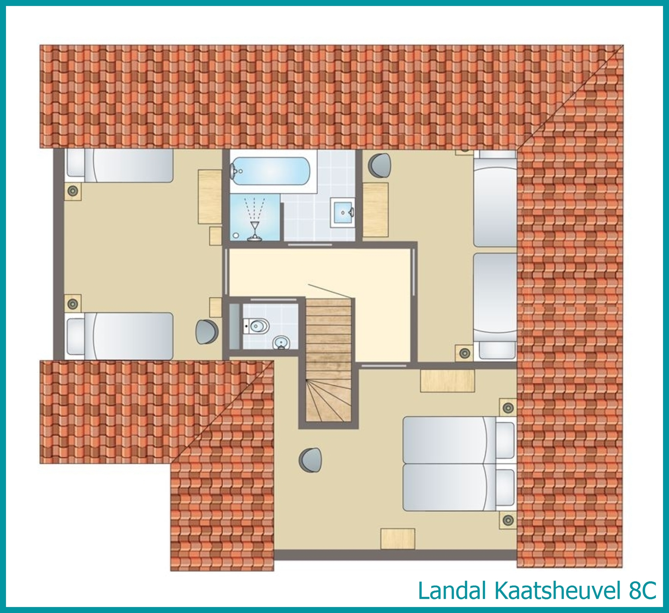 8-persoons vakantiehuis 8C in Kaatsheuvel