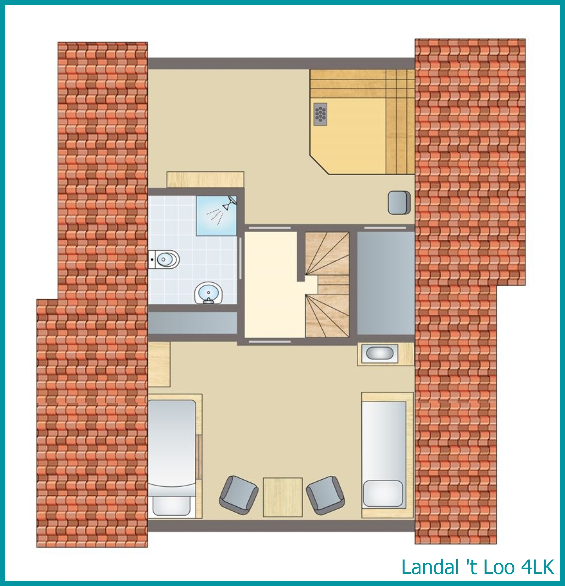 4-persoons kinderbungalow 4LK in 't Loo