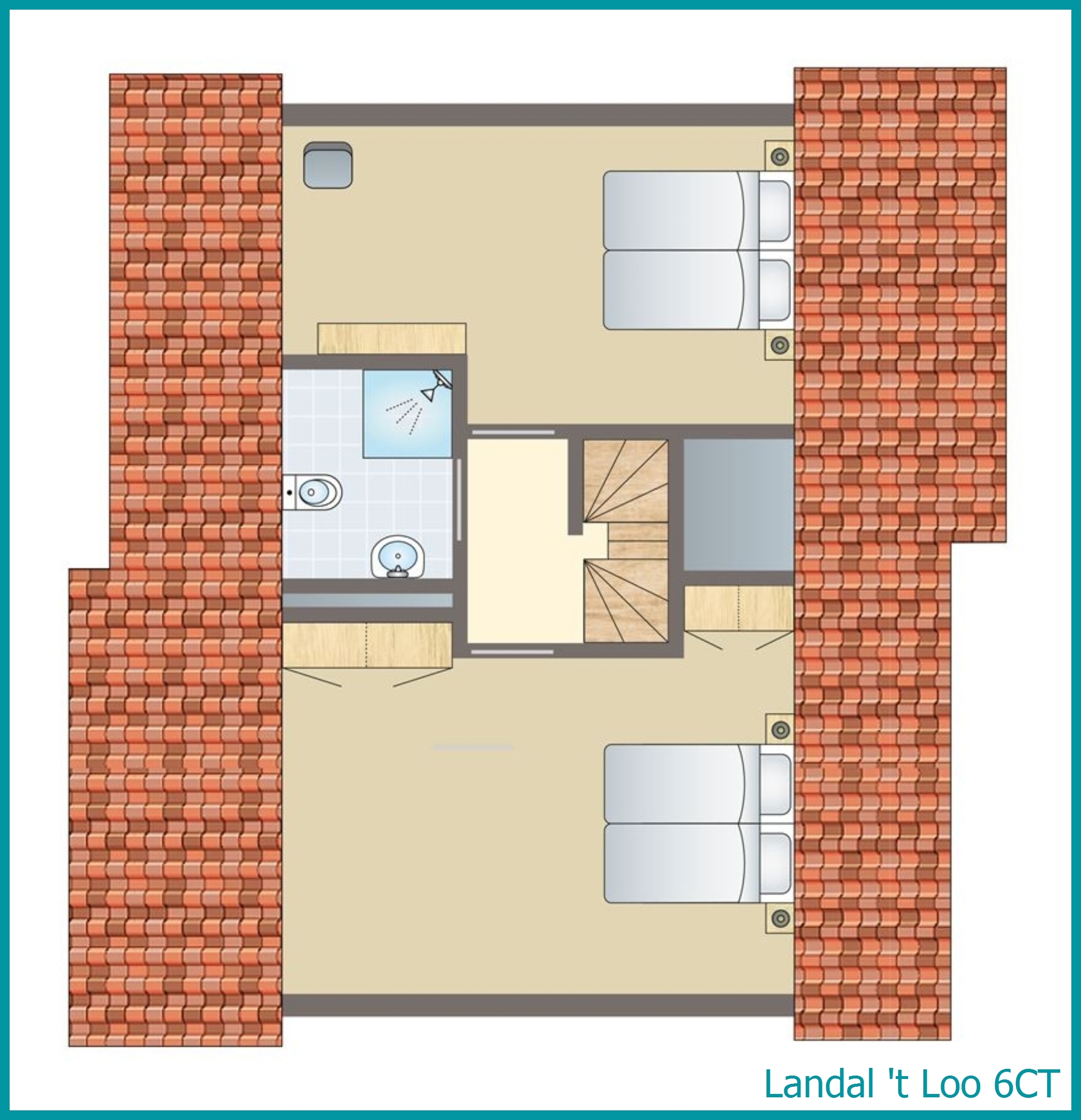 6-persoons bungalow 6CT in 't Loo