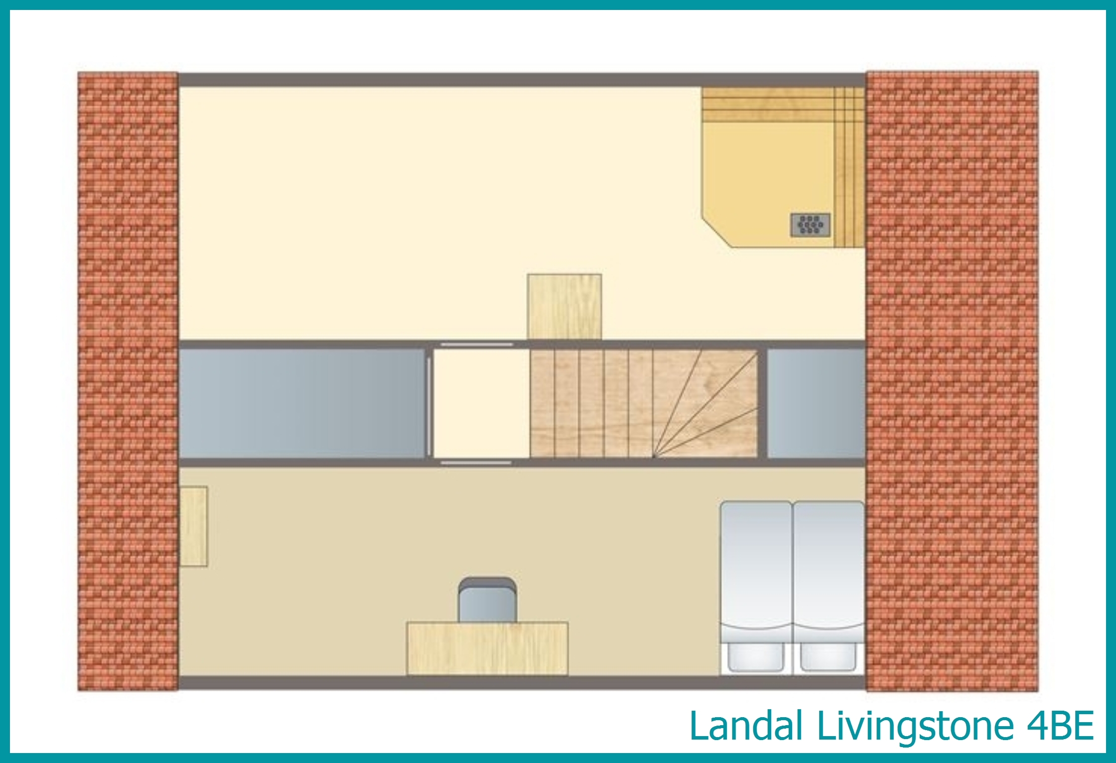 4-persoons villa 4BE in Livingstone
