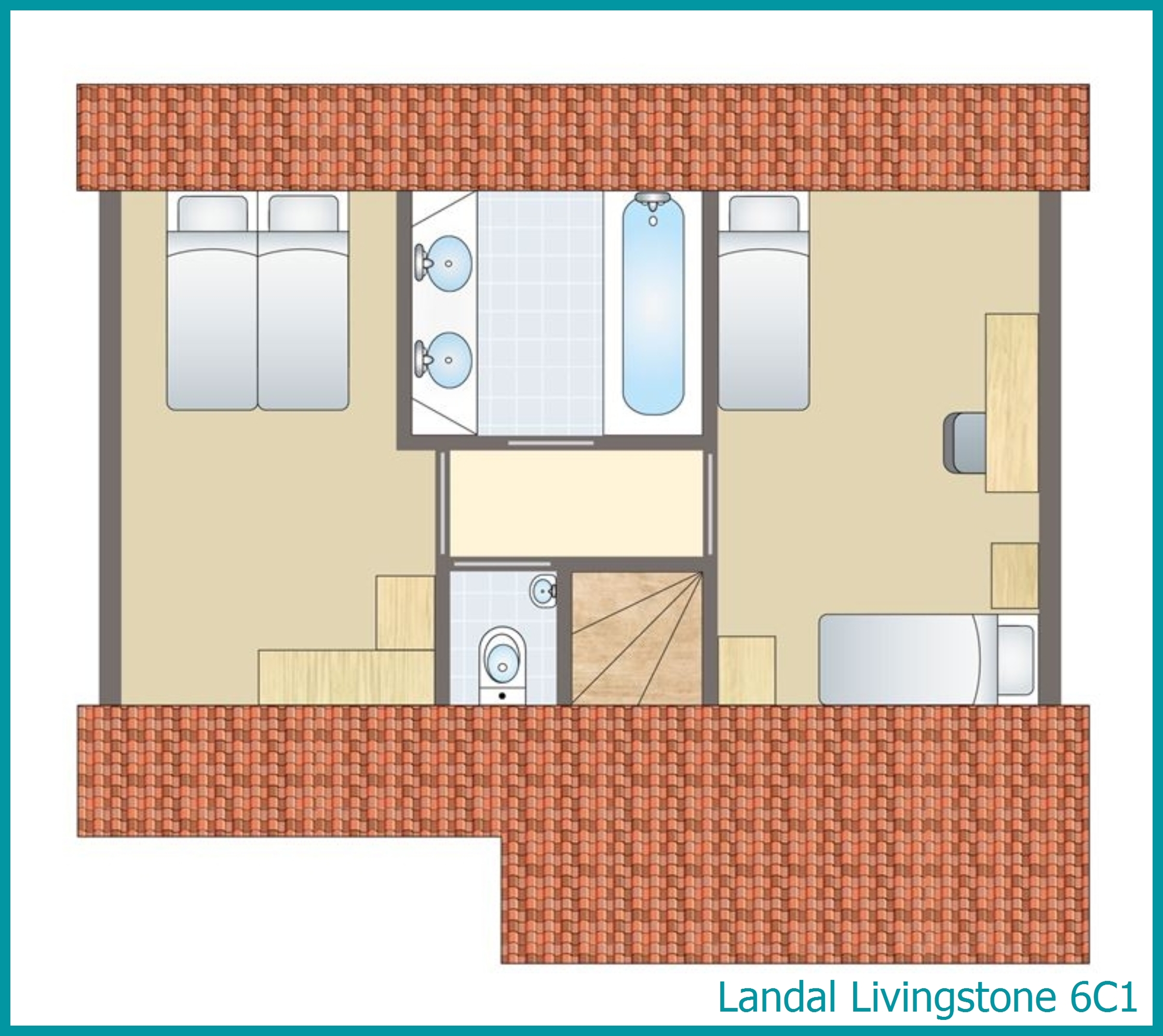 6-persoons villa 6C1 in Livingstone