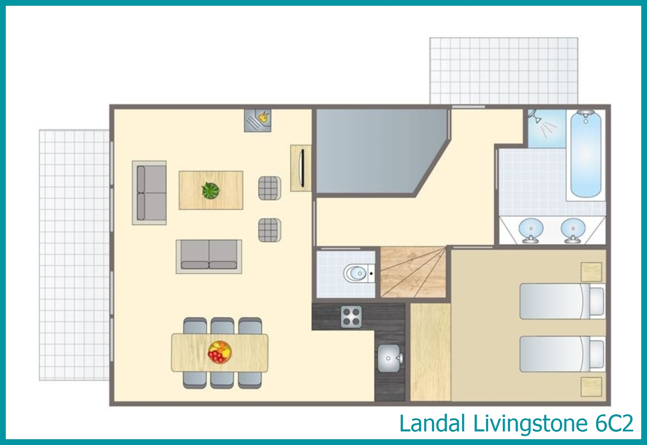 6-persoons villa 6C2 in Livingstone