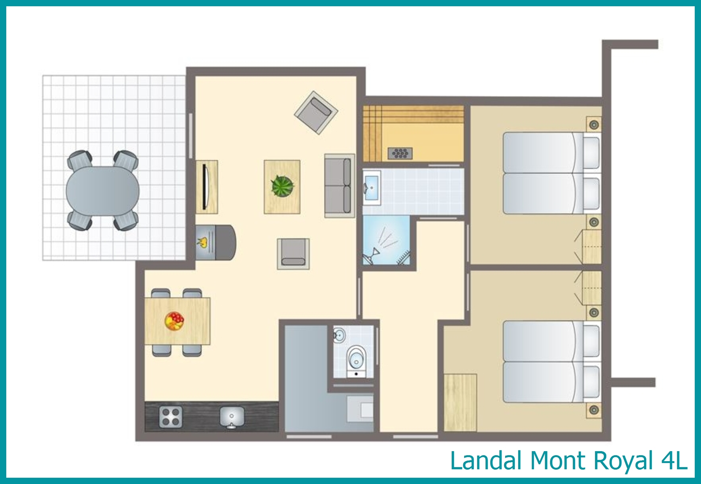 bungalow 4 personnes 4L à Mont Royal