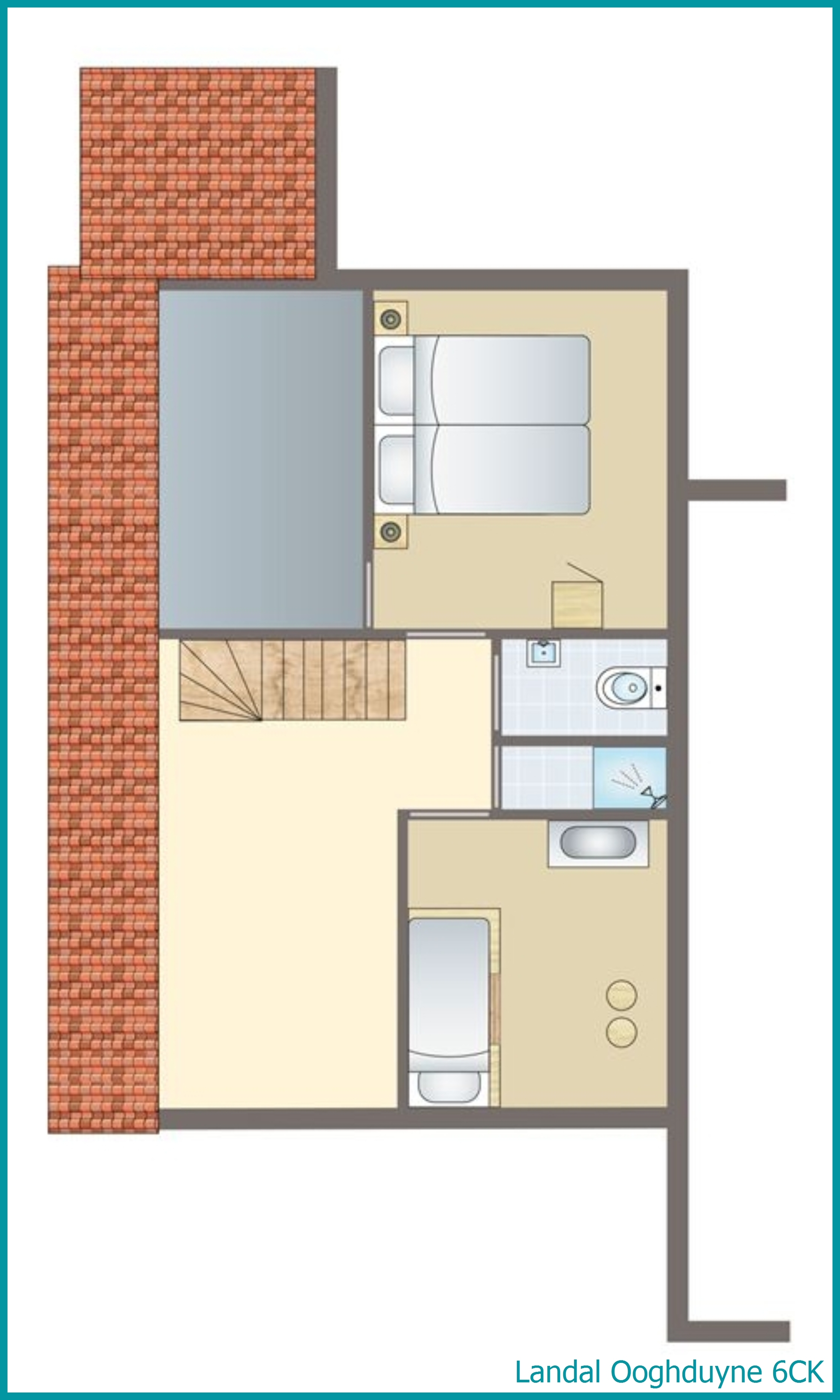 6-persoons kindervilla 6CK in Ooghduyne