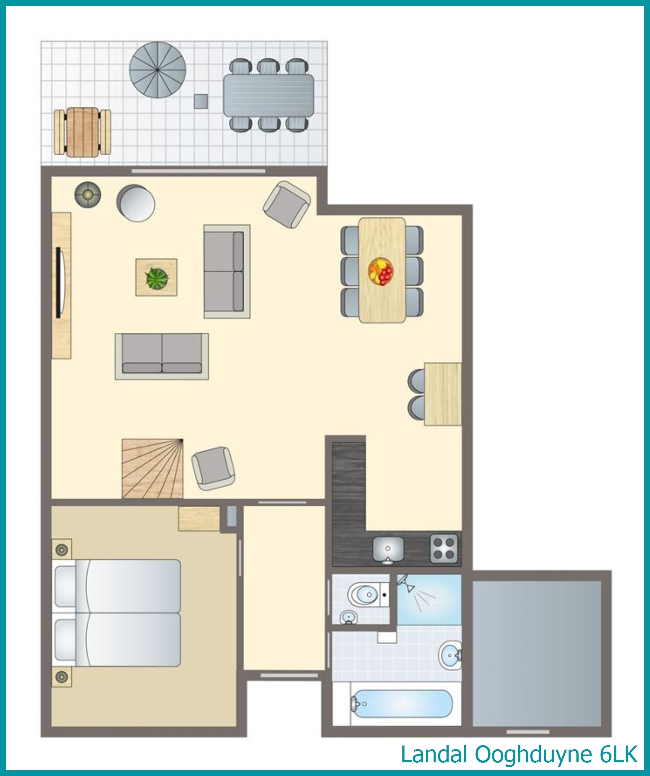 6-persoons kindervilla 6LK in Ooghduyne