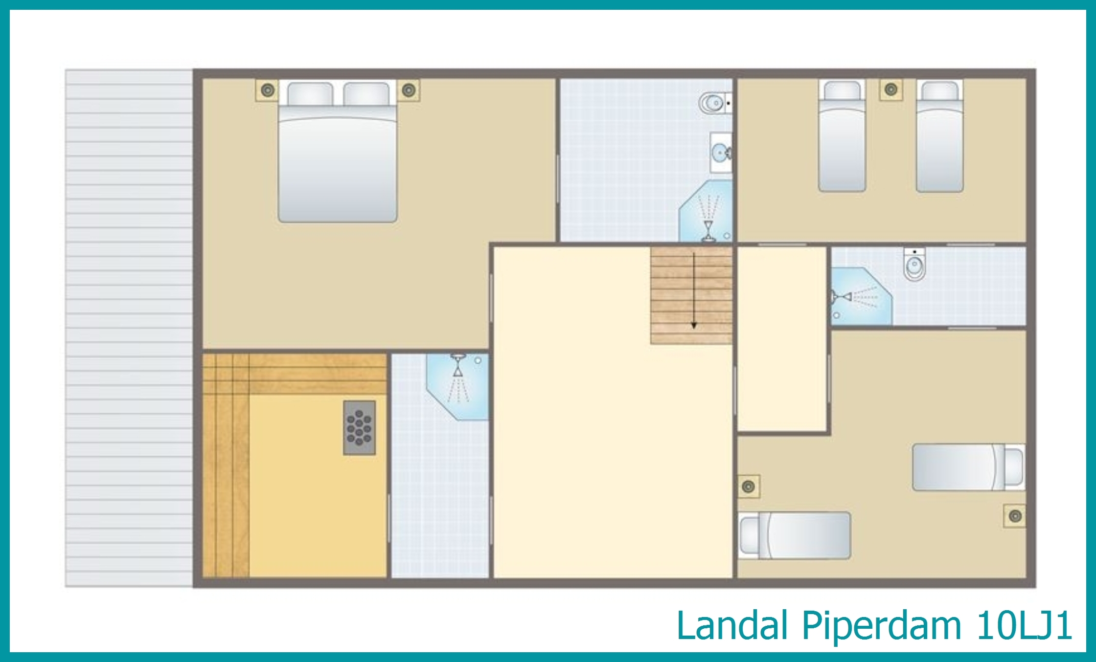10-persoons chalet 10LJ1 in Piperdam
