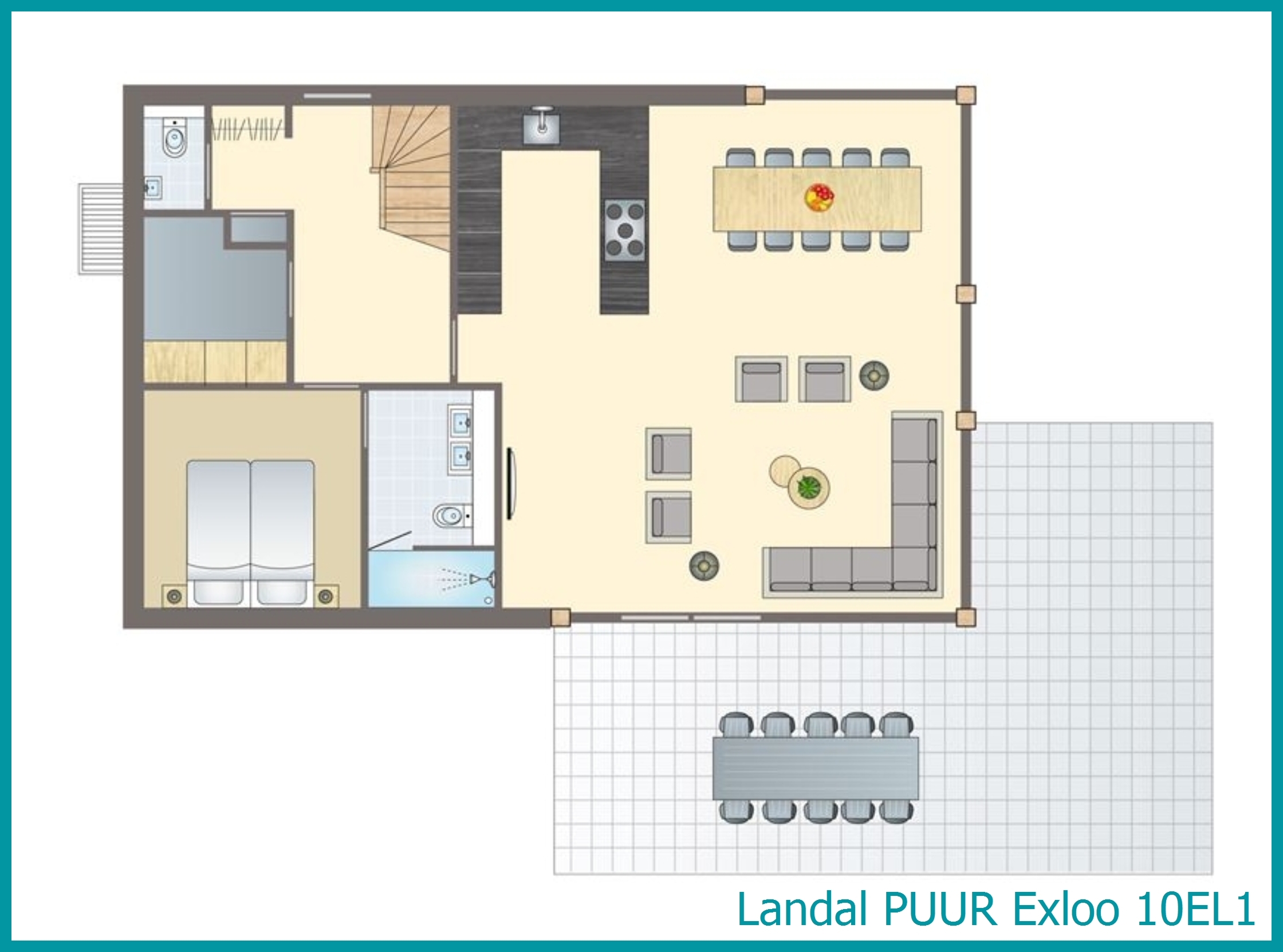 10-persoons vakantiehuis 10EL1 in PUUR Exloo