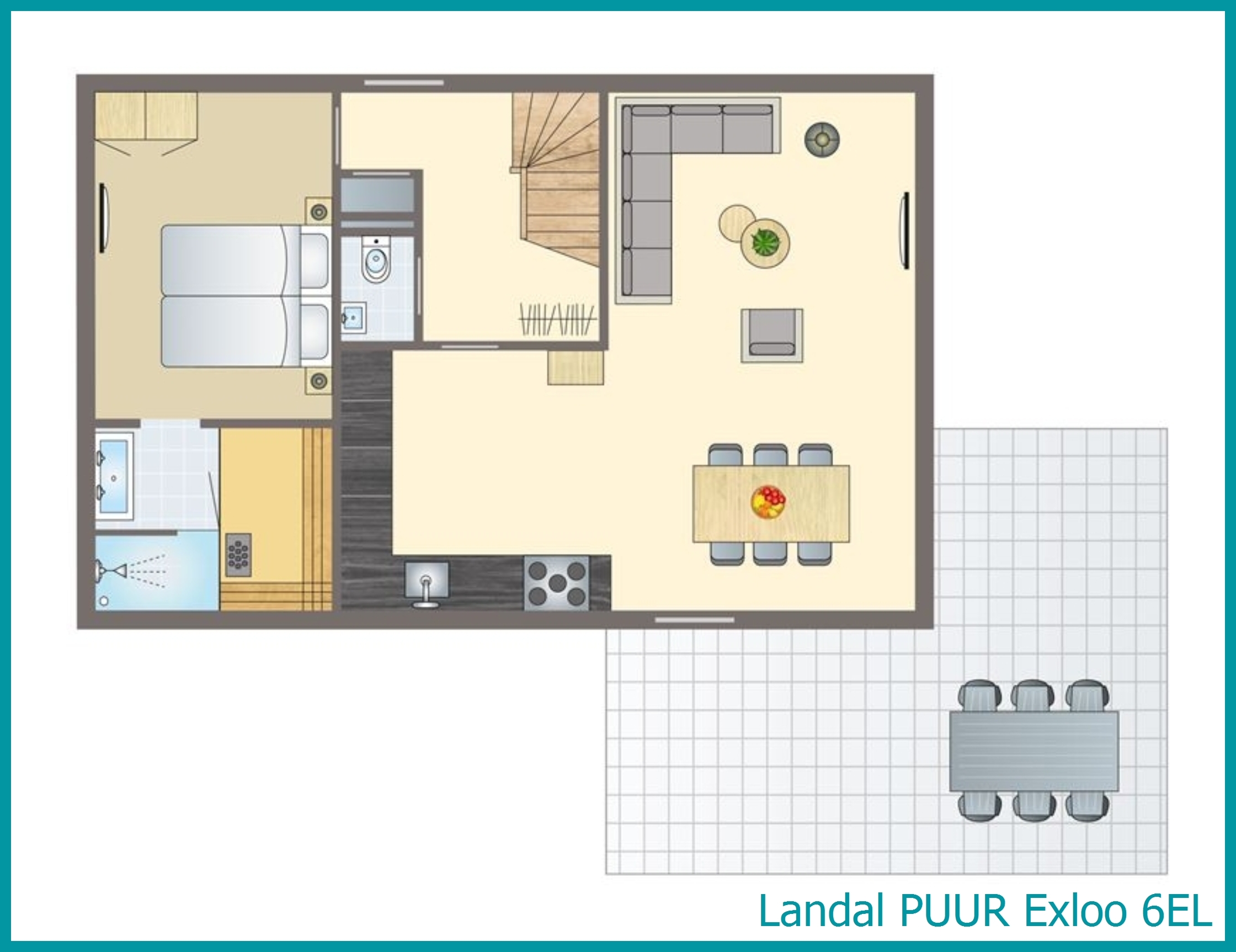 6-persoons vakantiehuis 6EL in PUUR Exloo