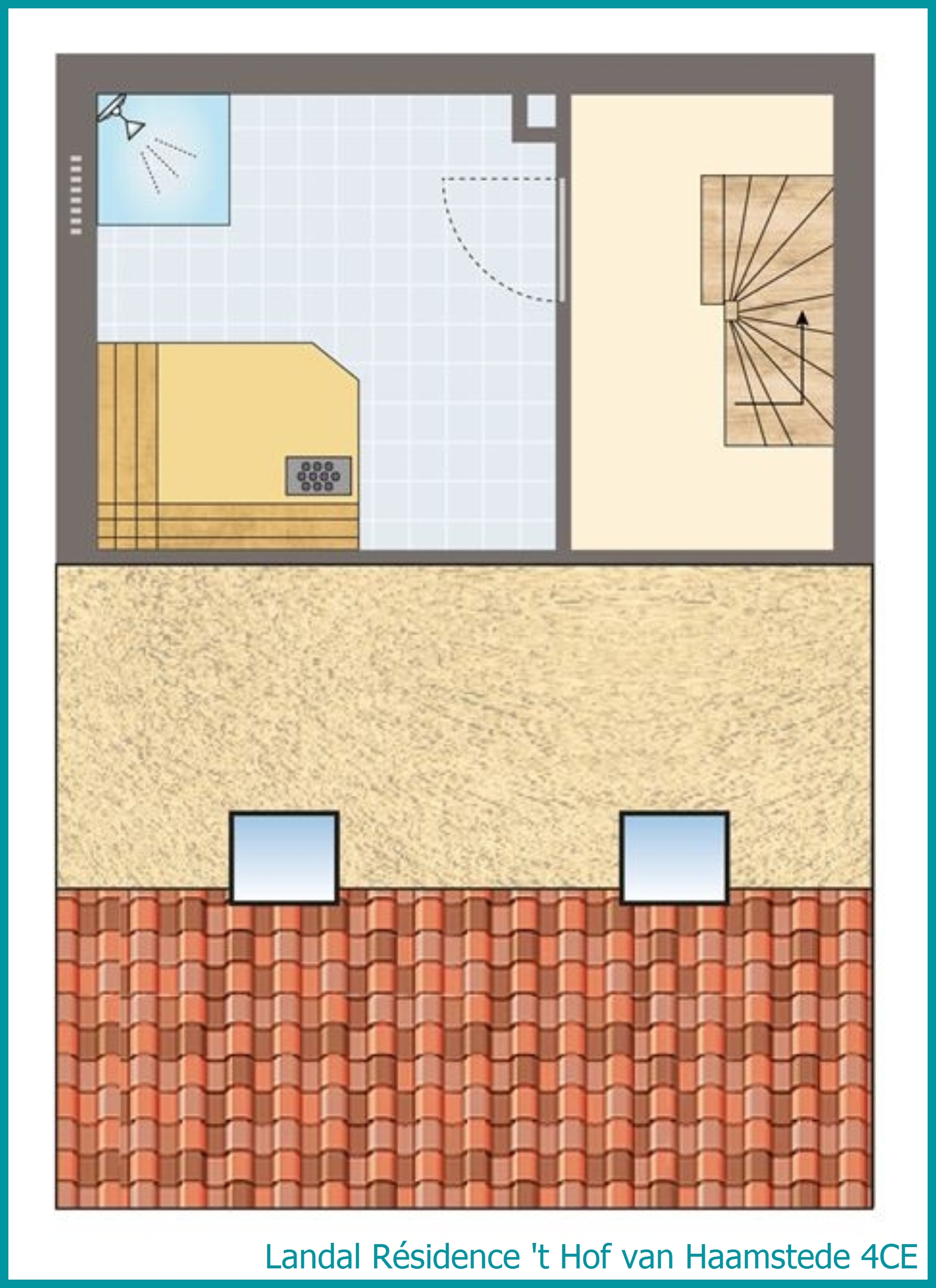 4-persoons hoevewoning 4CE in Résidence 't Hof van Haamstede