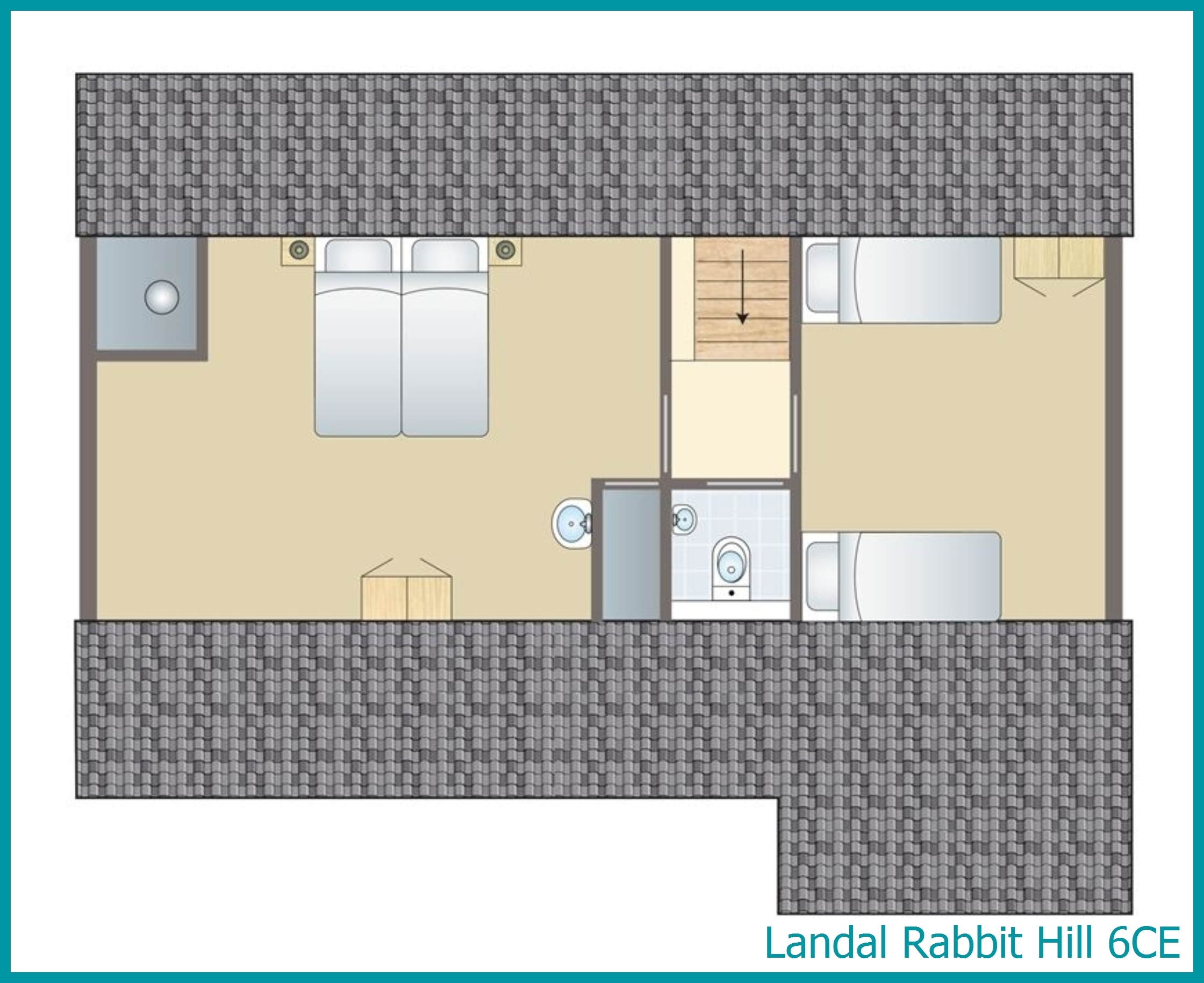 6-persoons bungalow 6CE in Rabbit Hill