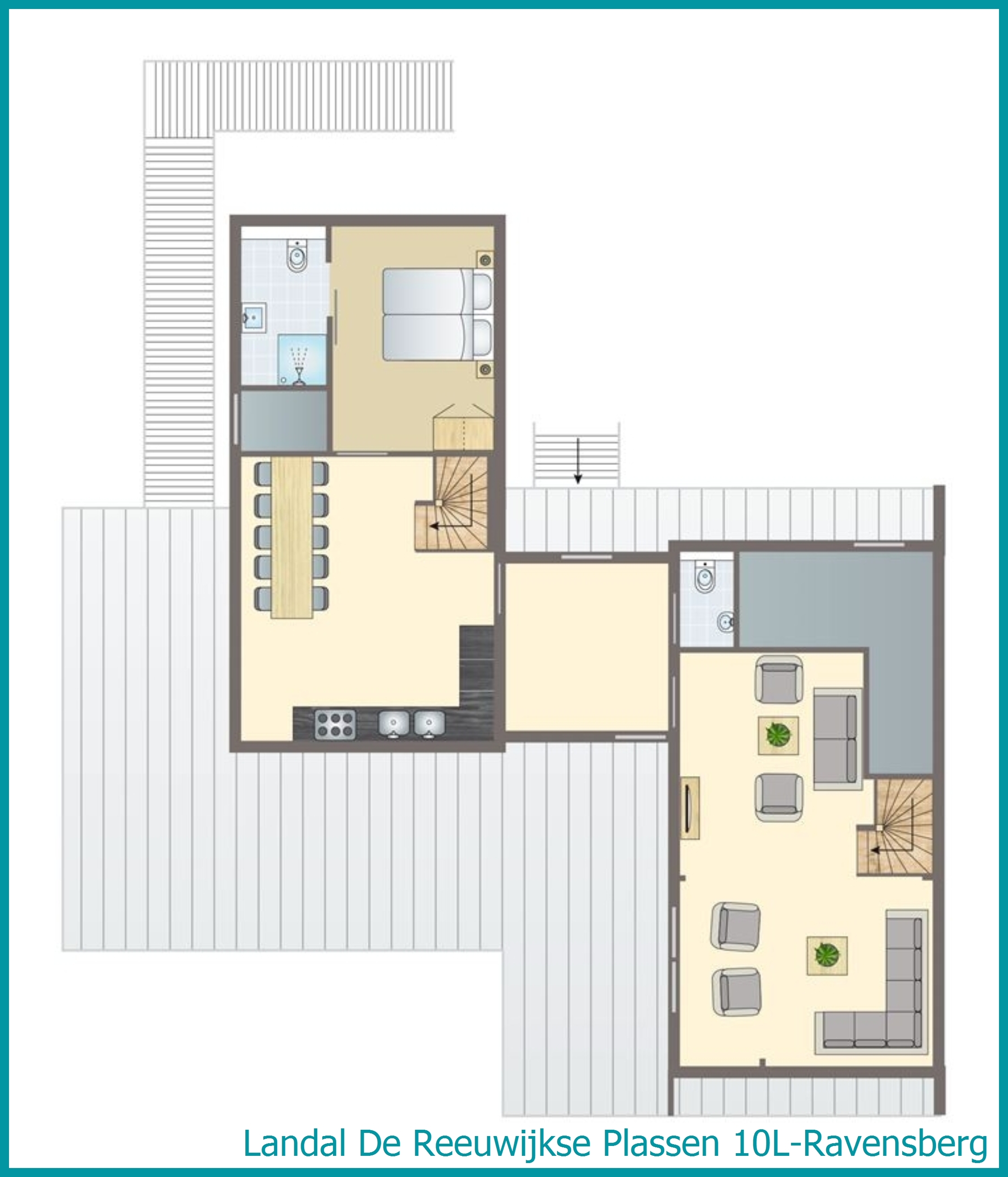 10-persoons waterwoning 10L-Ravensberg in De Reeuwijkse Plassen