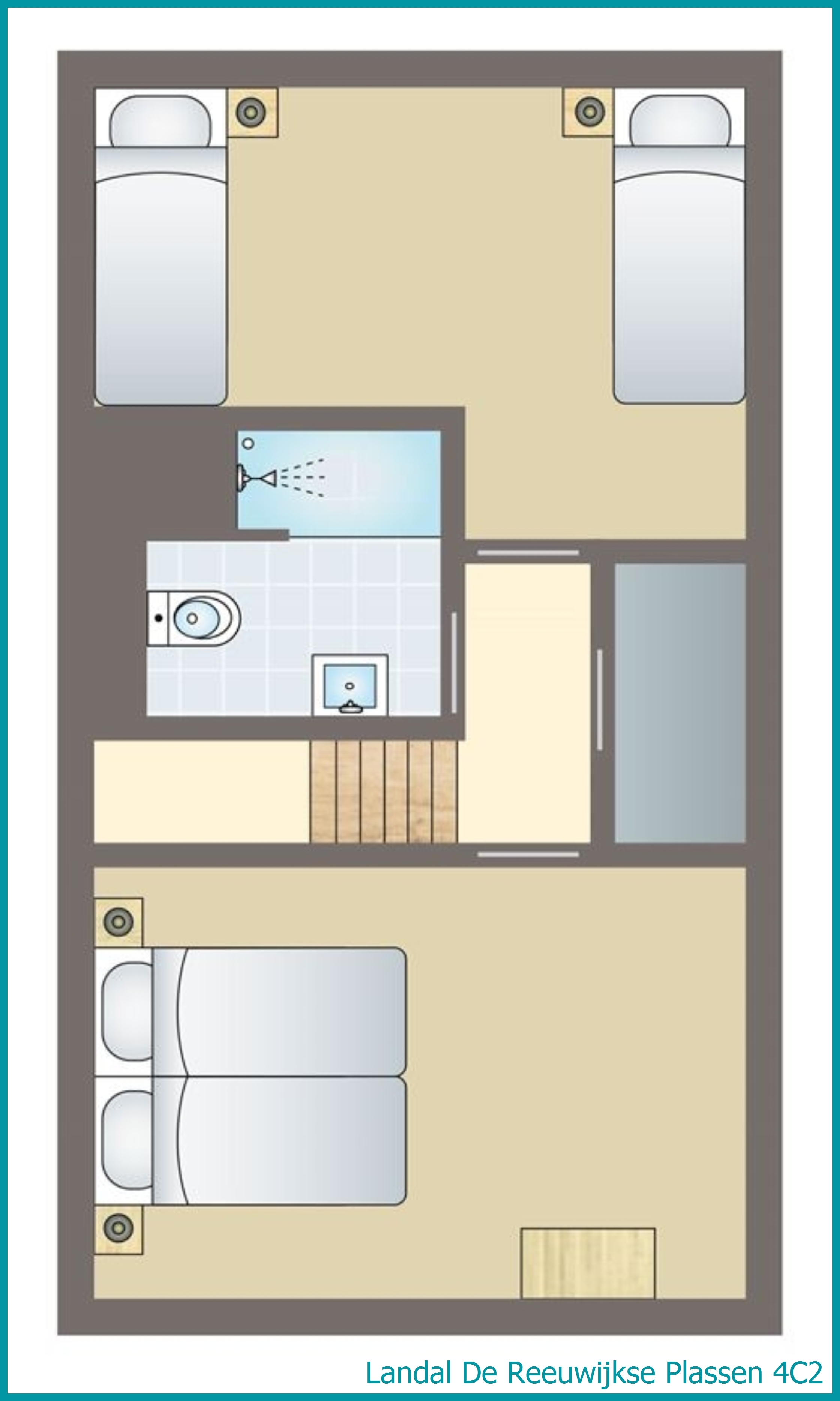 4-persoons waterwoning 4C2 in De Reeuwijkse Plassen