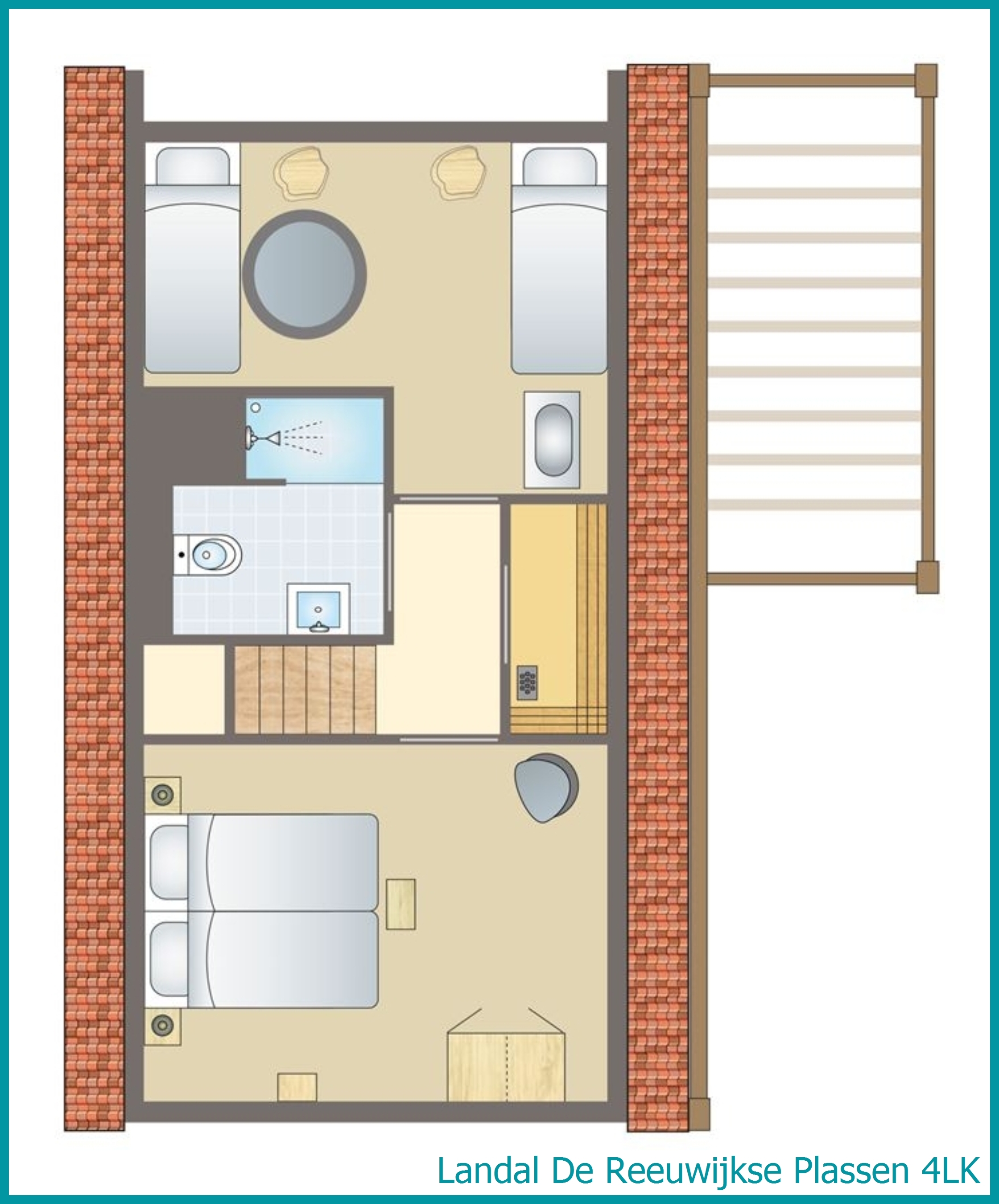 4-persoons kinderwoning 4LK in De Reeuwijkse Plassen
