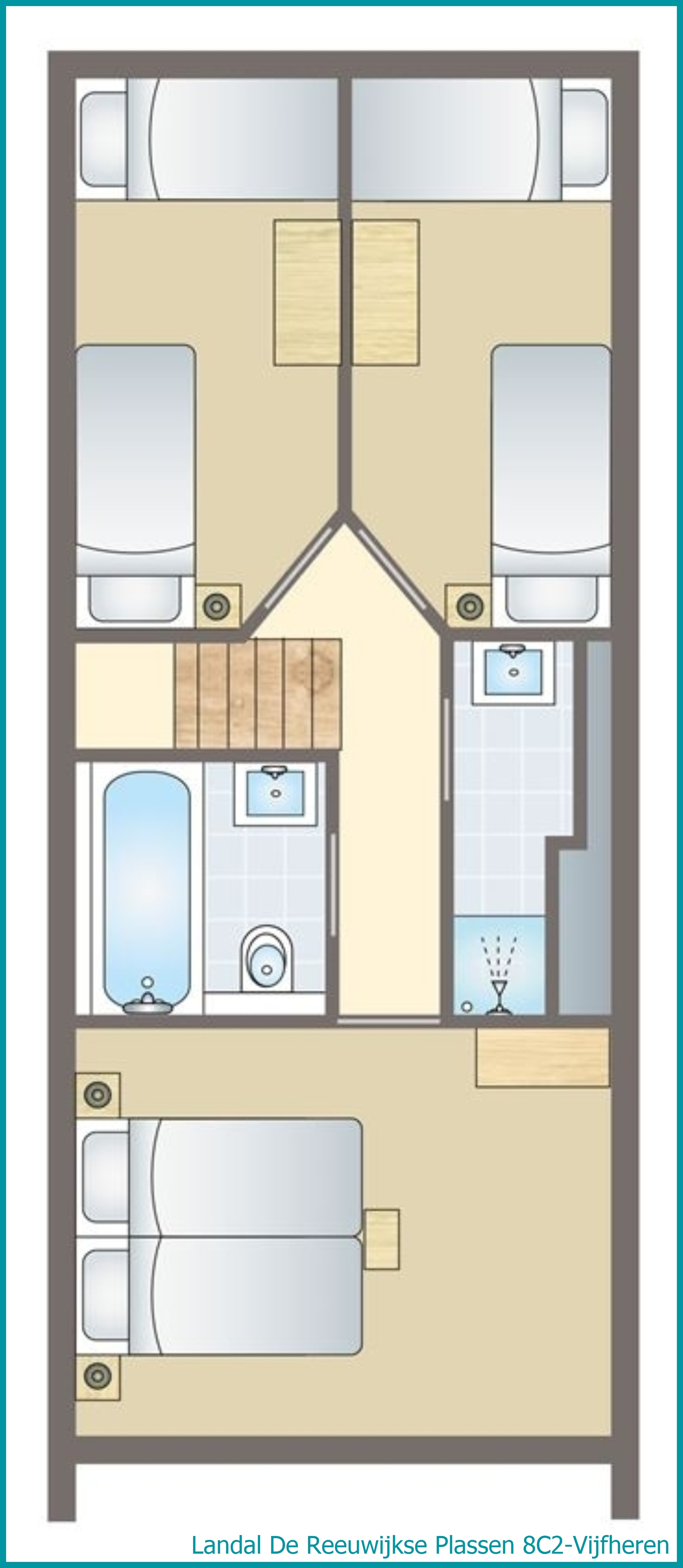 8-persoons waterwoning 8C2-Vijfheren in De Reeuwijkse Plassen