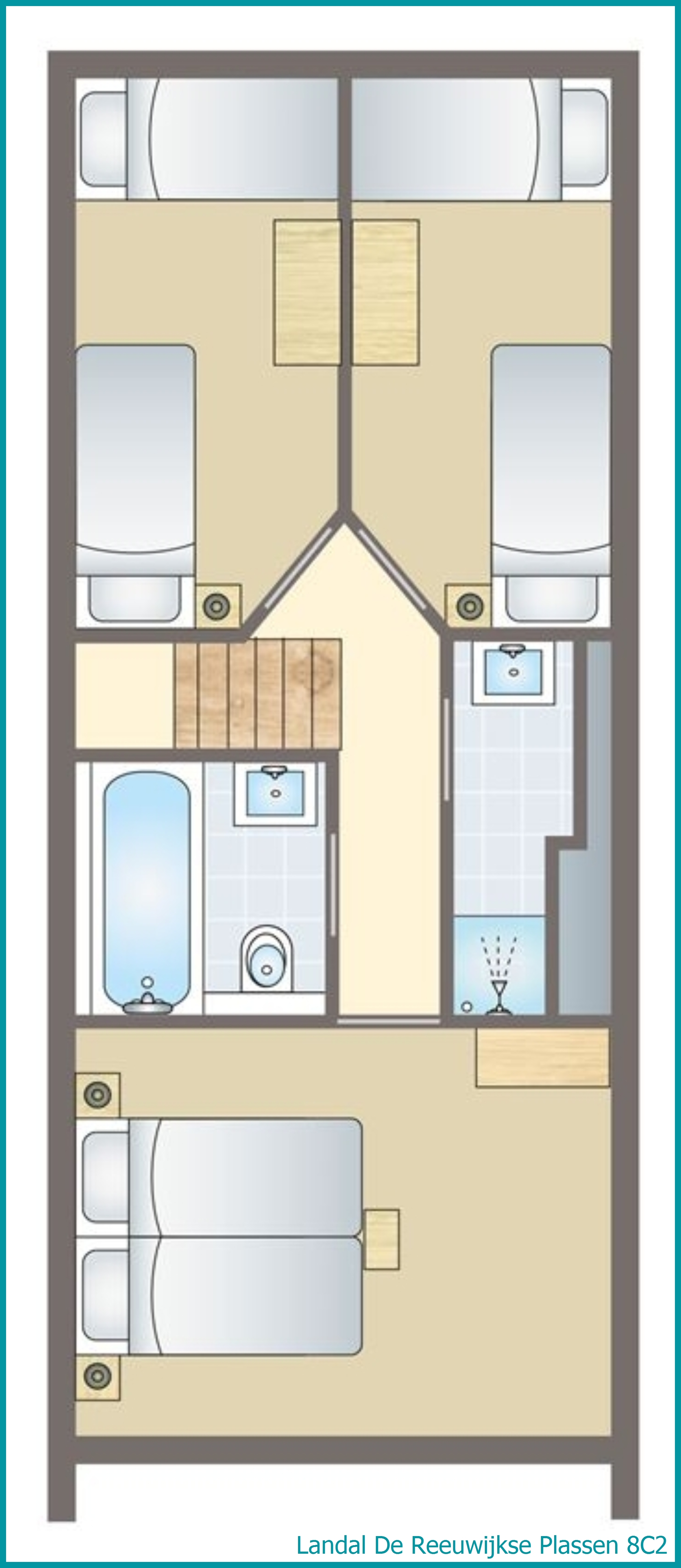 8-persoons waterwoning 8C2 in De Reeuwijkse Plassen