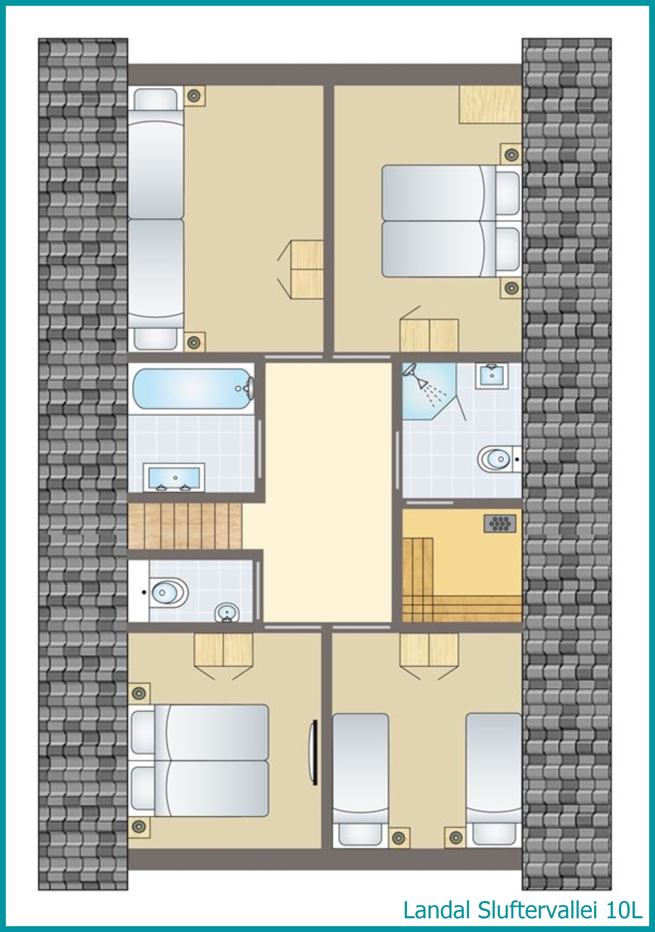 10-persoons bungalow 10L in Sluftervallei
