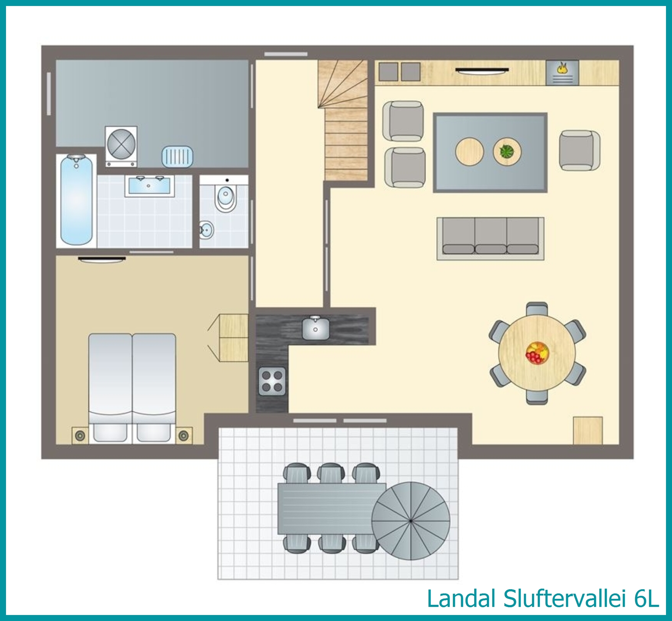 6-persoons bungalow 6L in Sluftervallei