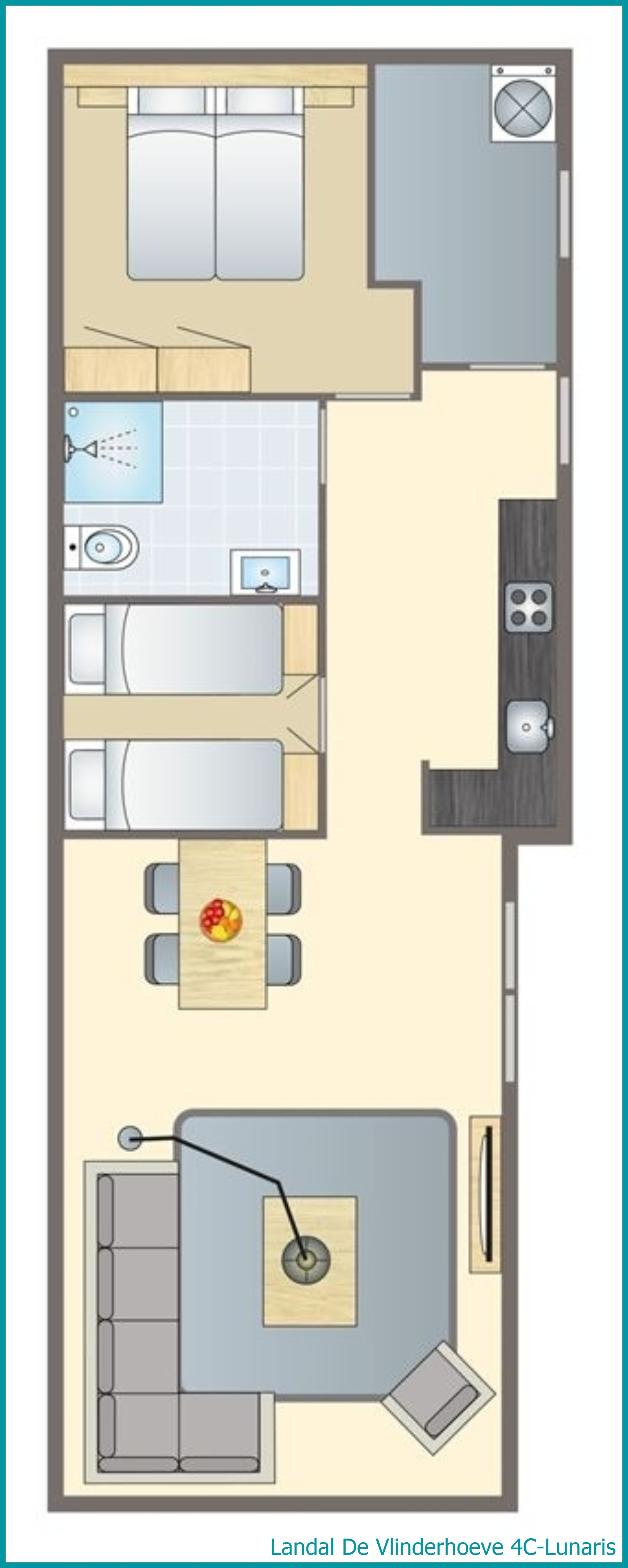 4-persoons woning 4C-Lunaris in De Vlinderhoeve