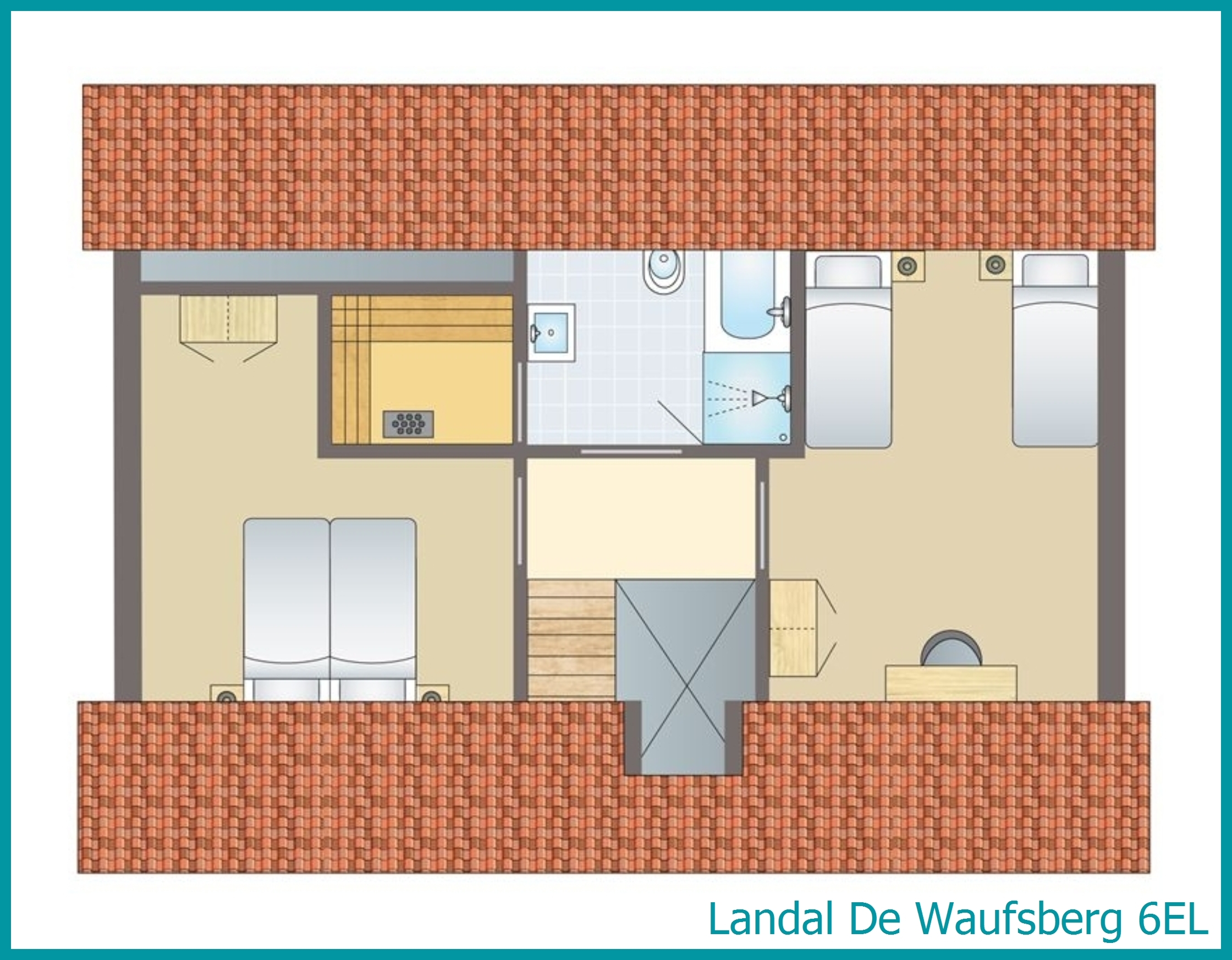 6-persoons villa 6EL in De Waufsberg