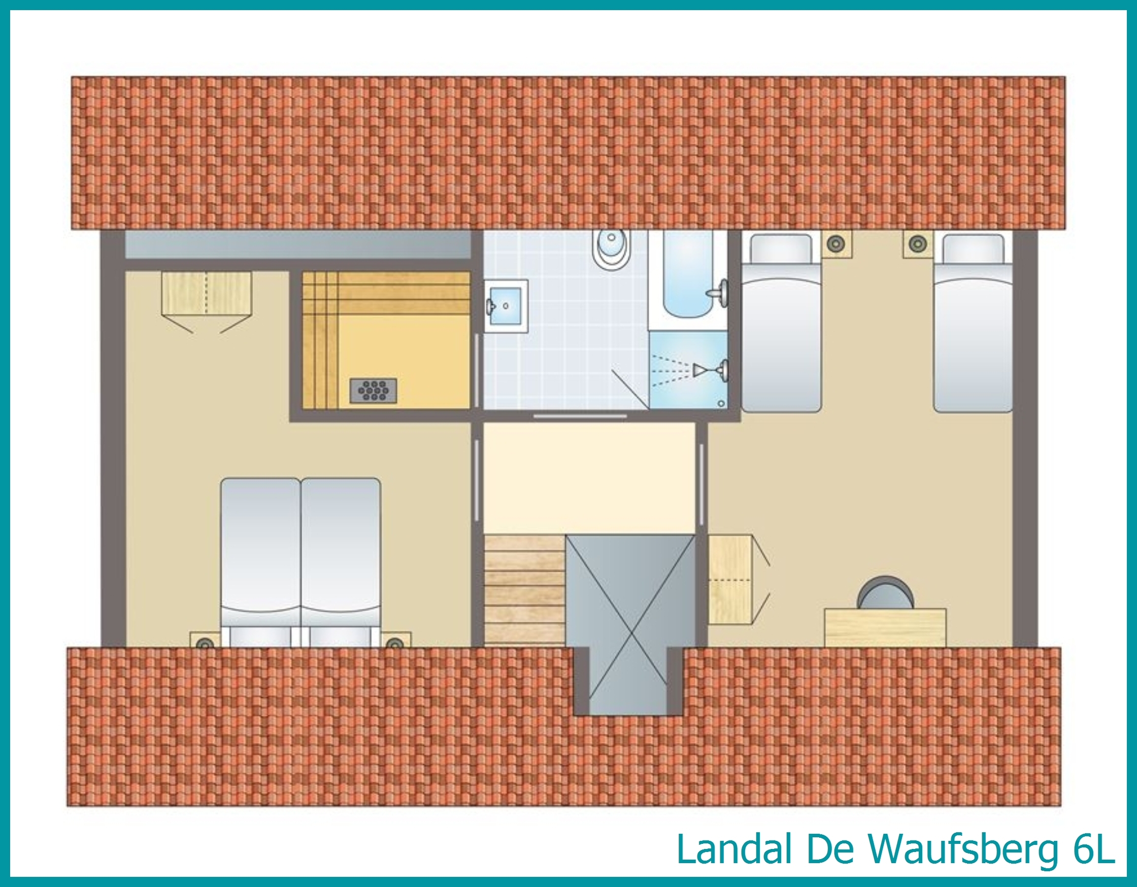 6-persoons villa 6L in De Waufsberg