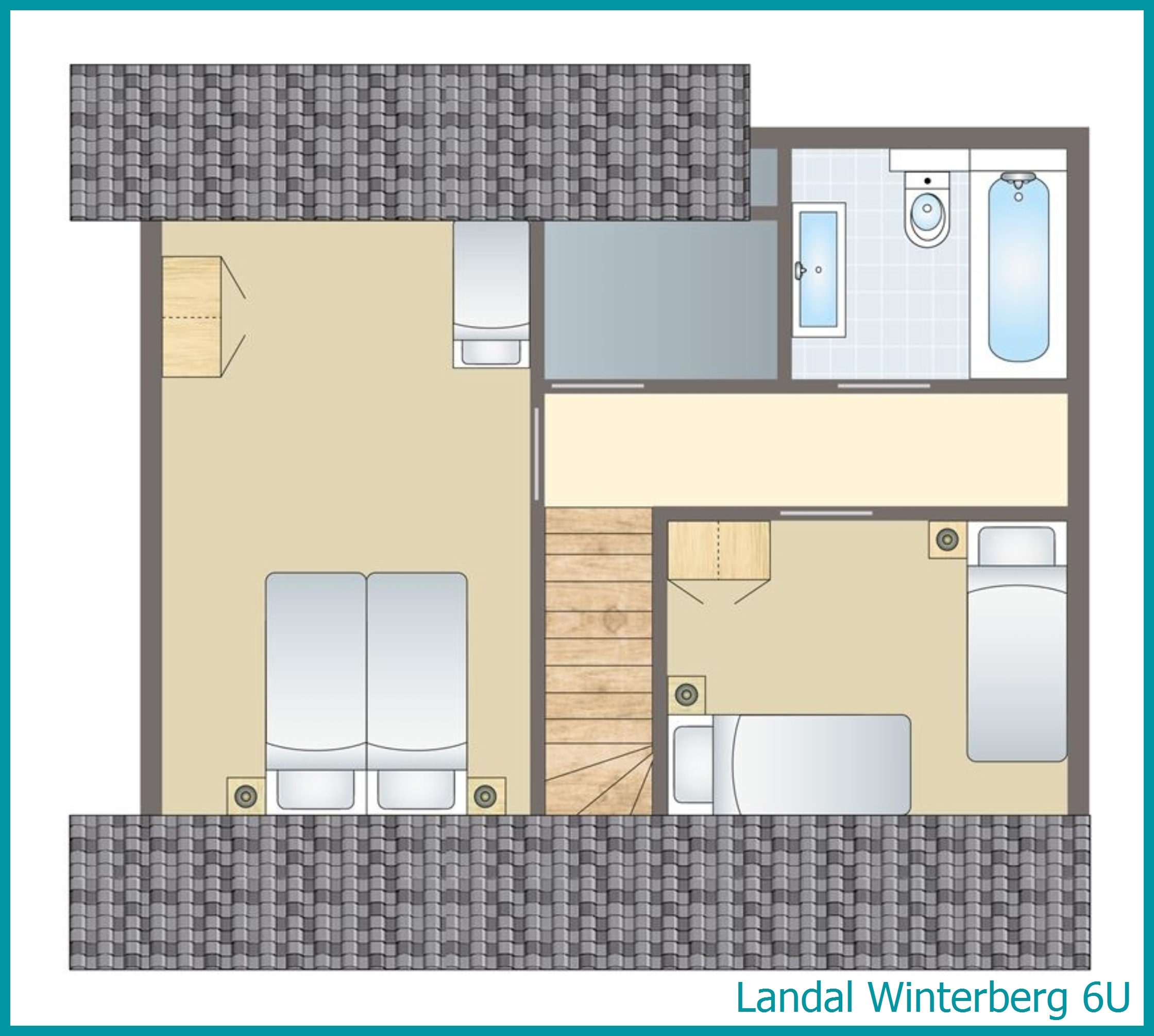 6-persoons accommodatie 6U in Winterberg