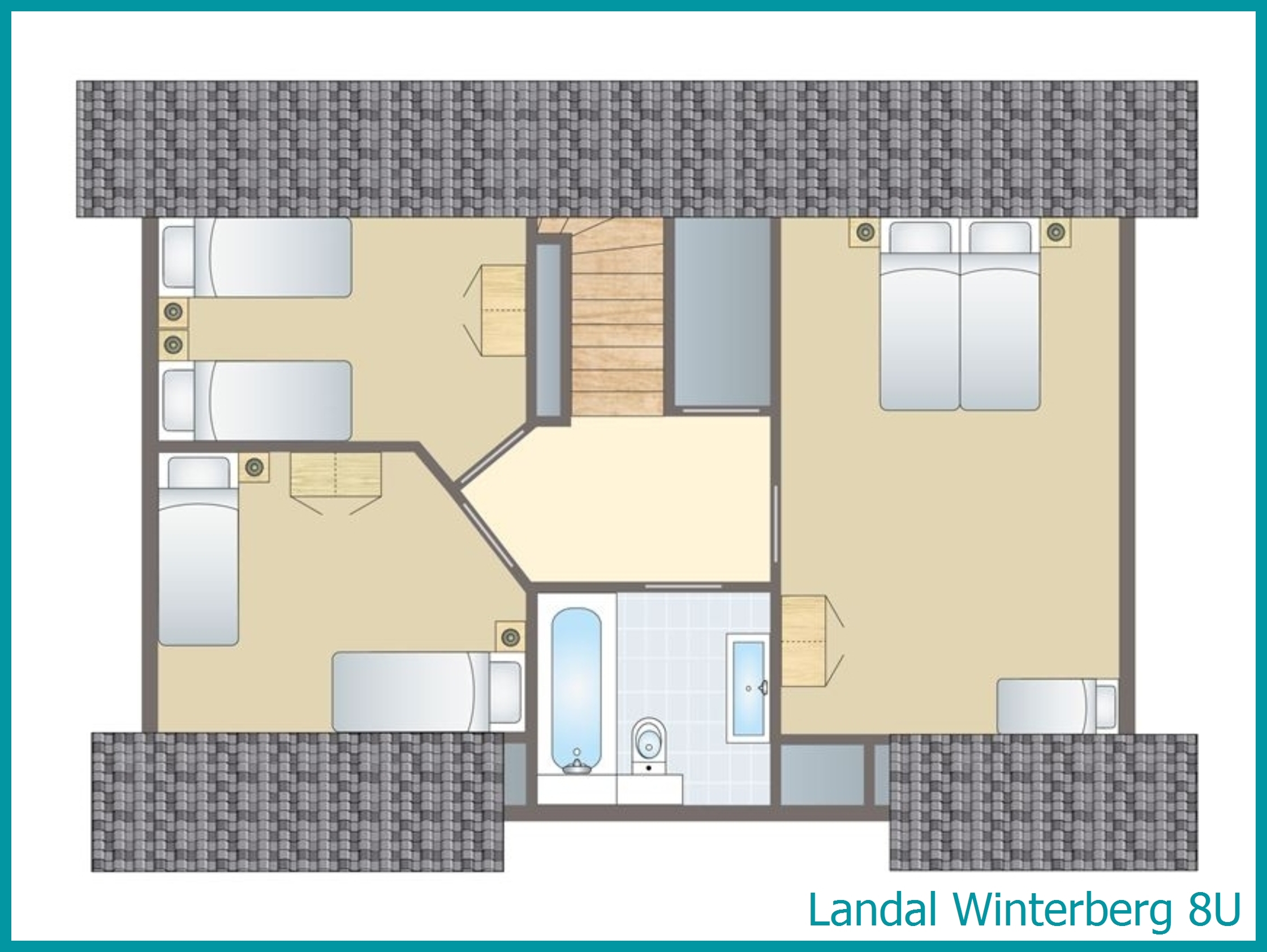 8-persoons accommodatie 8U in Winterberg