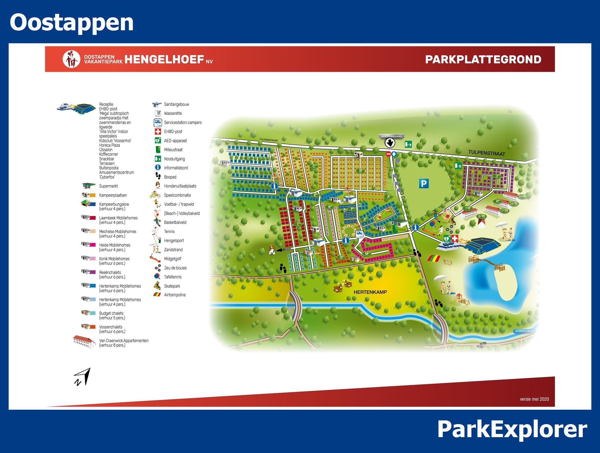 Plattegrond Oostappen Hengelhoef