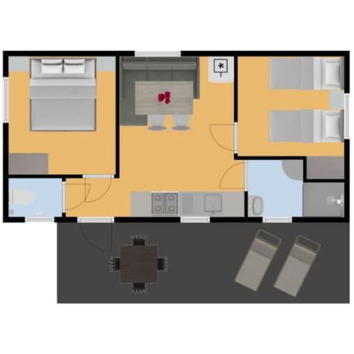 Mobil home Fare 4BDV in Belledonne