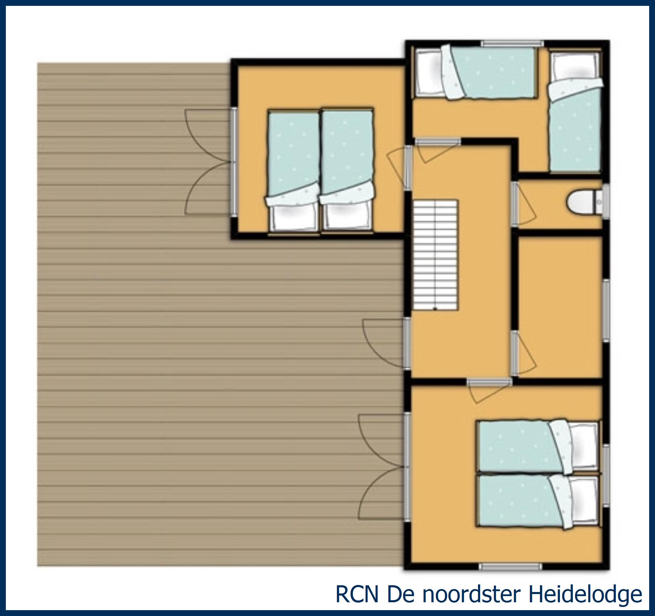 Blokhut Heidelodge in De Noordster