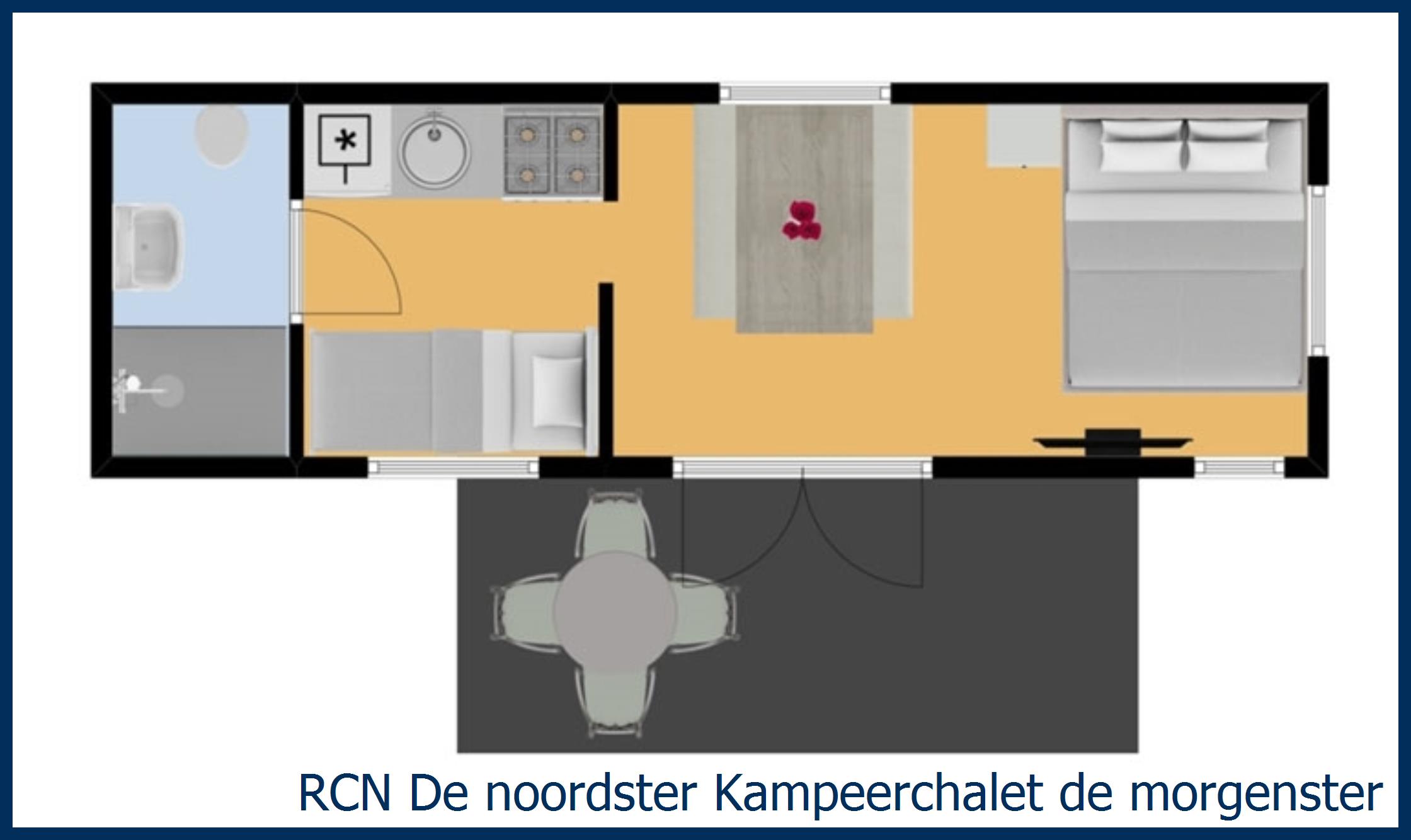 Blokhut Kampeer de Morgenster in De Noordster
