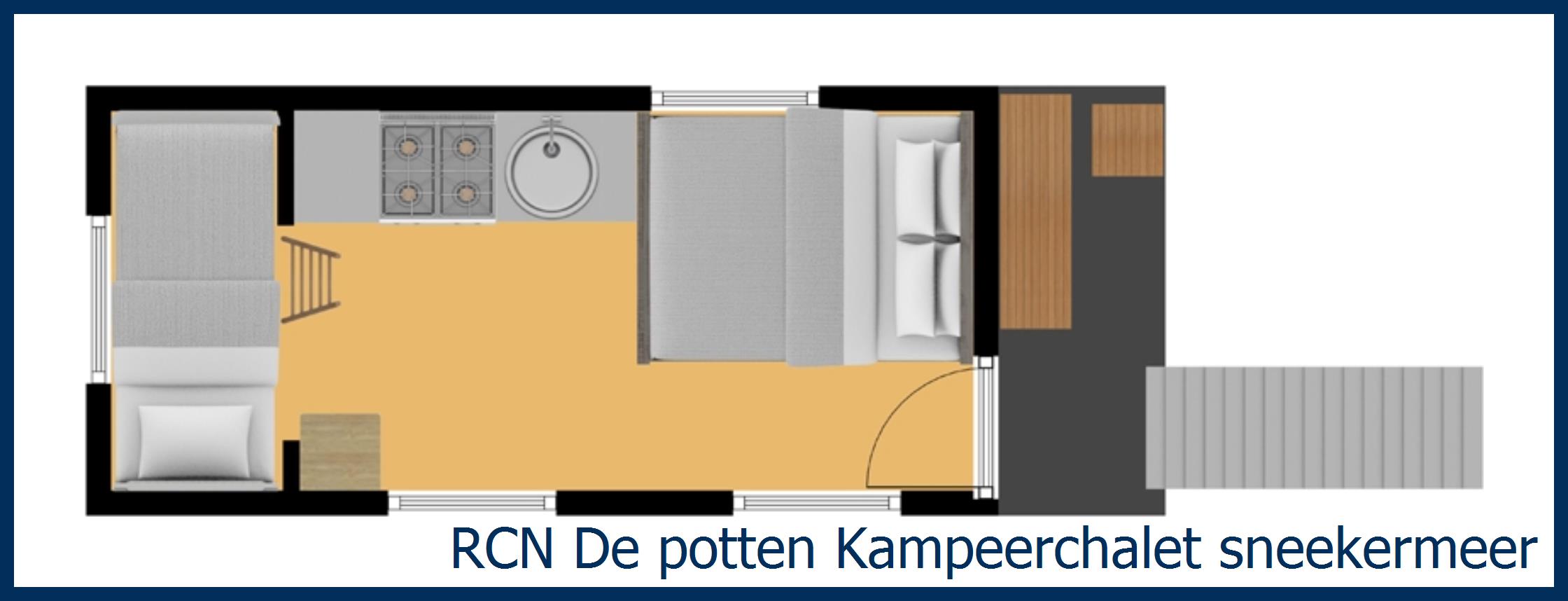 Blokhut Kampeer Sneekermeer in De Potten