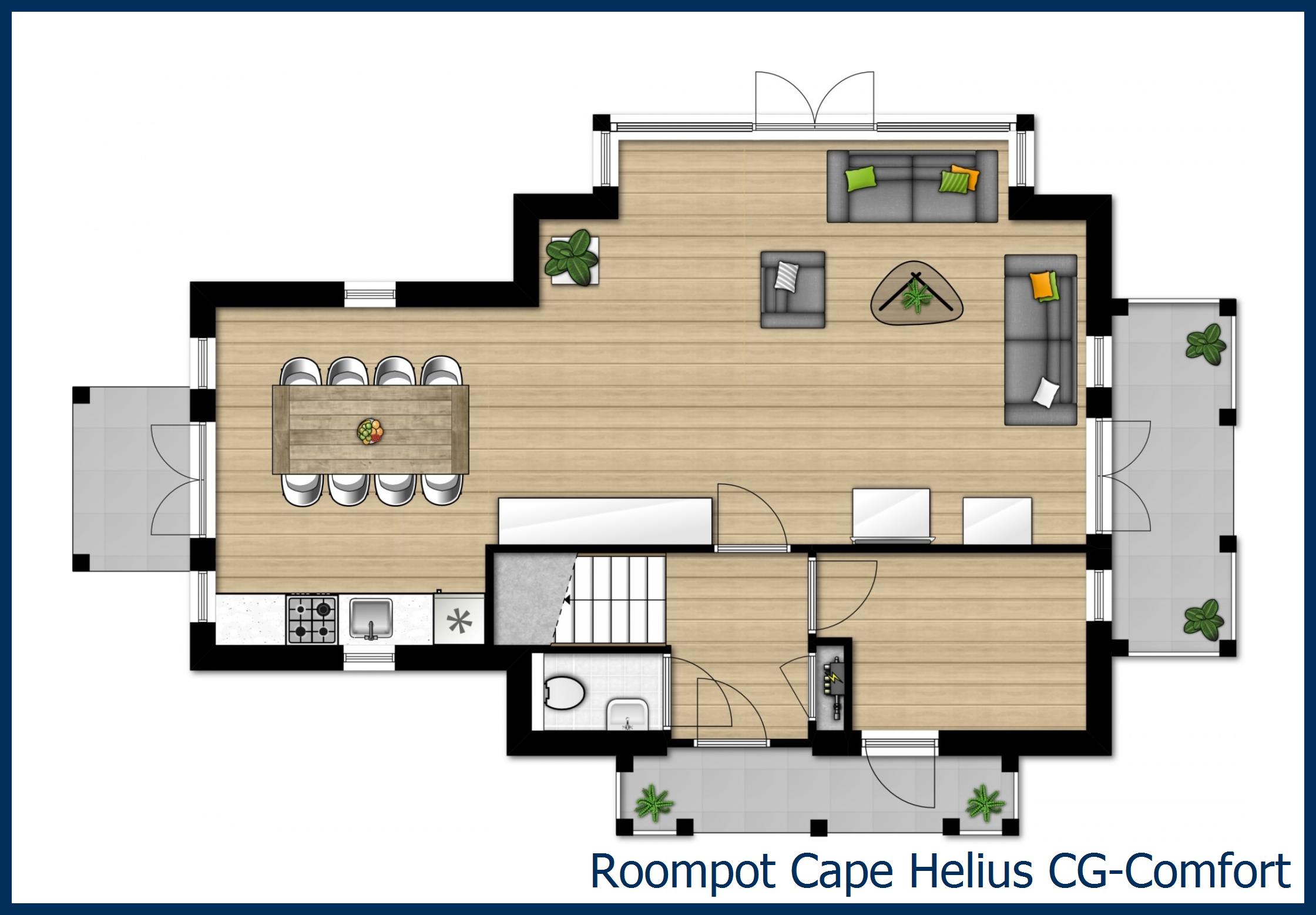 Bungalow CG-Comfort à Cape Helius