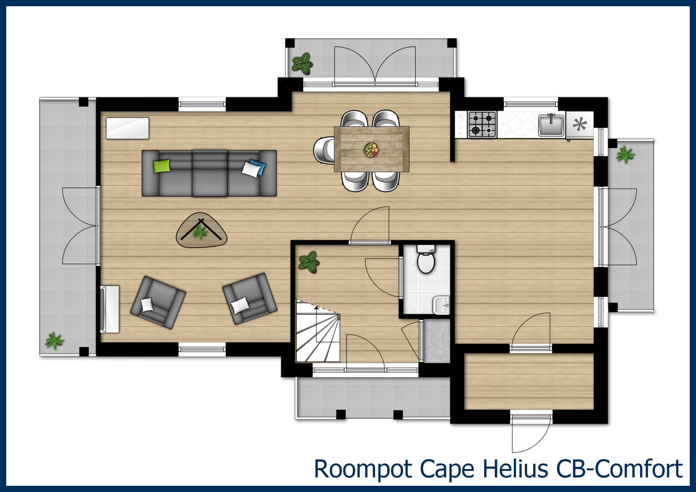 Bungalow CB-Comfort in Cape Helius