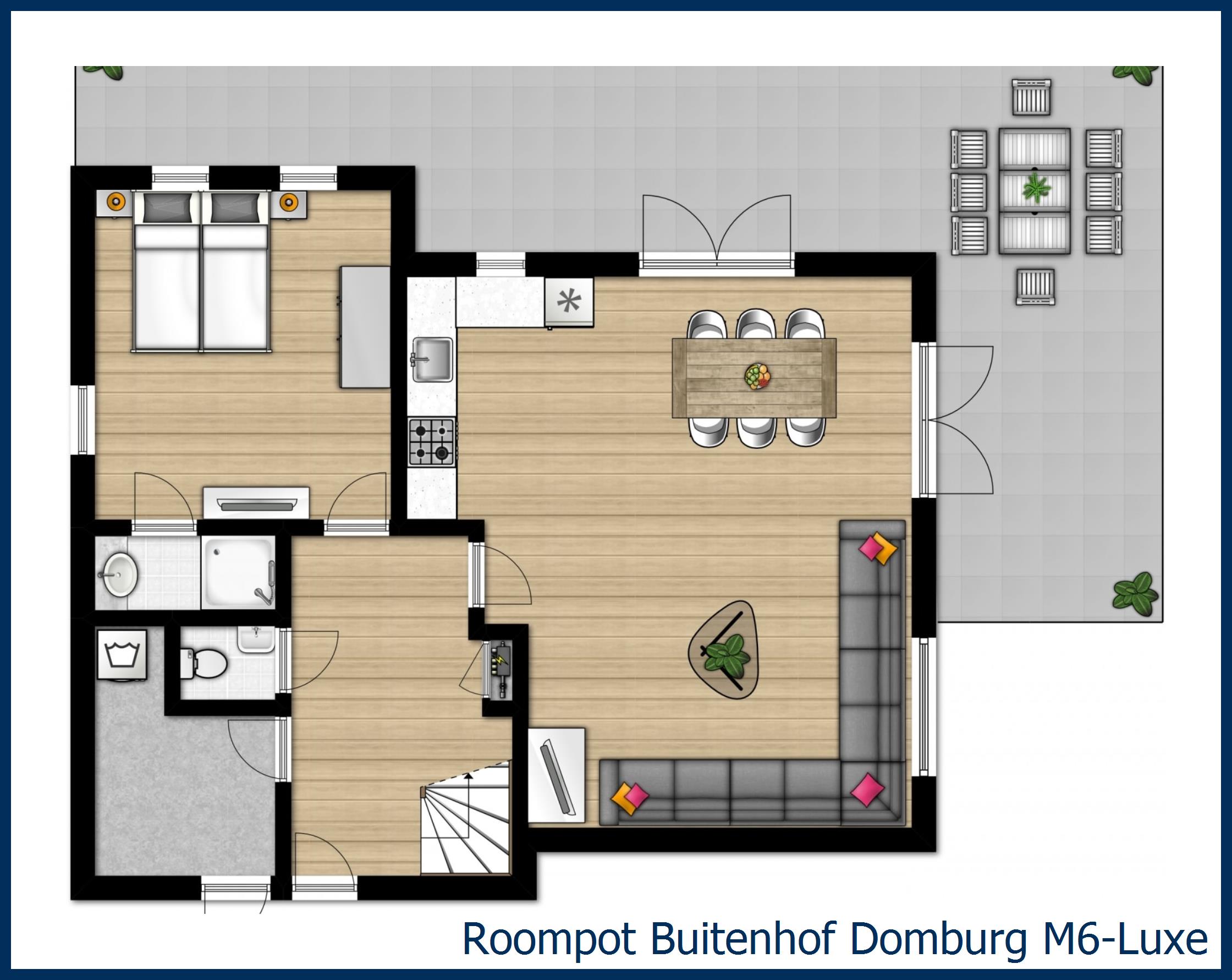 Bungalow M6-Luxe à Buitenhof Domburg