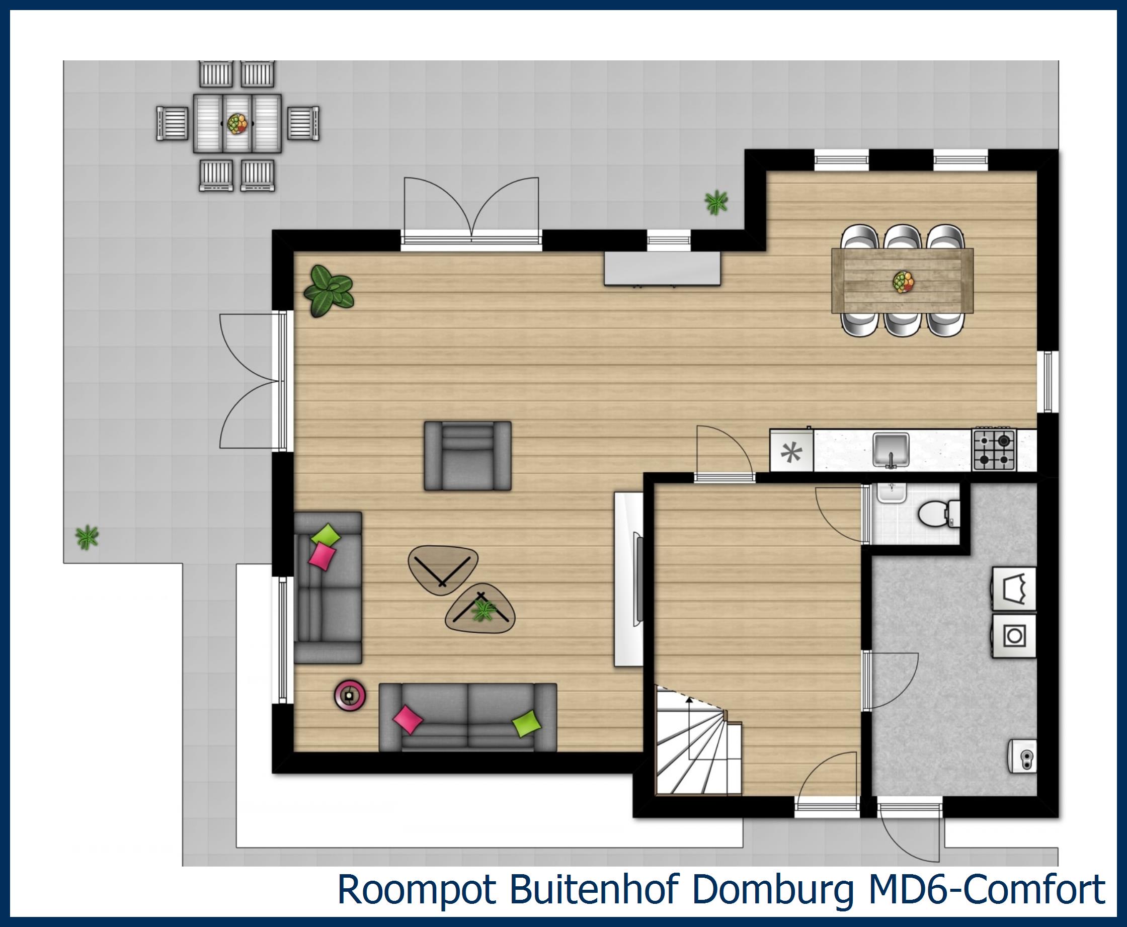 Bungalow MD6-Comfort à Buitenhof Domburg
