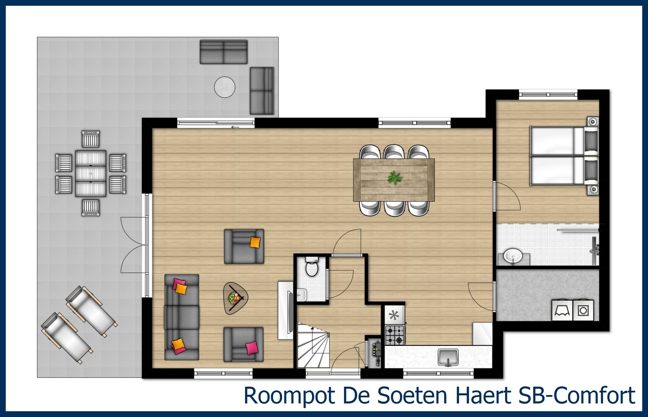 Bungalow SB-Comfort à De Soeten Haert