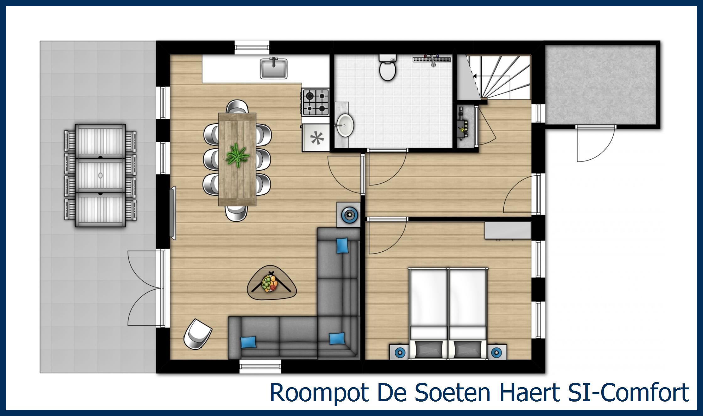 Bungalow SI-Comfort à De Soeten Haert