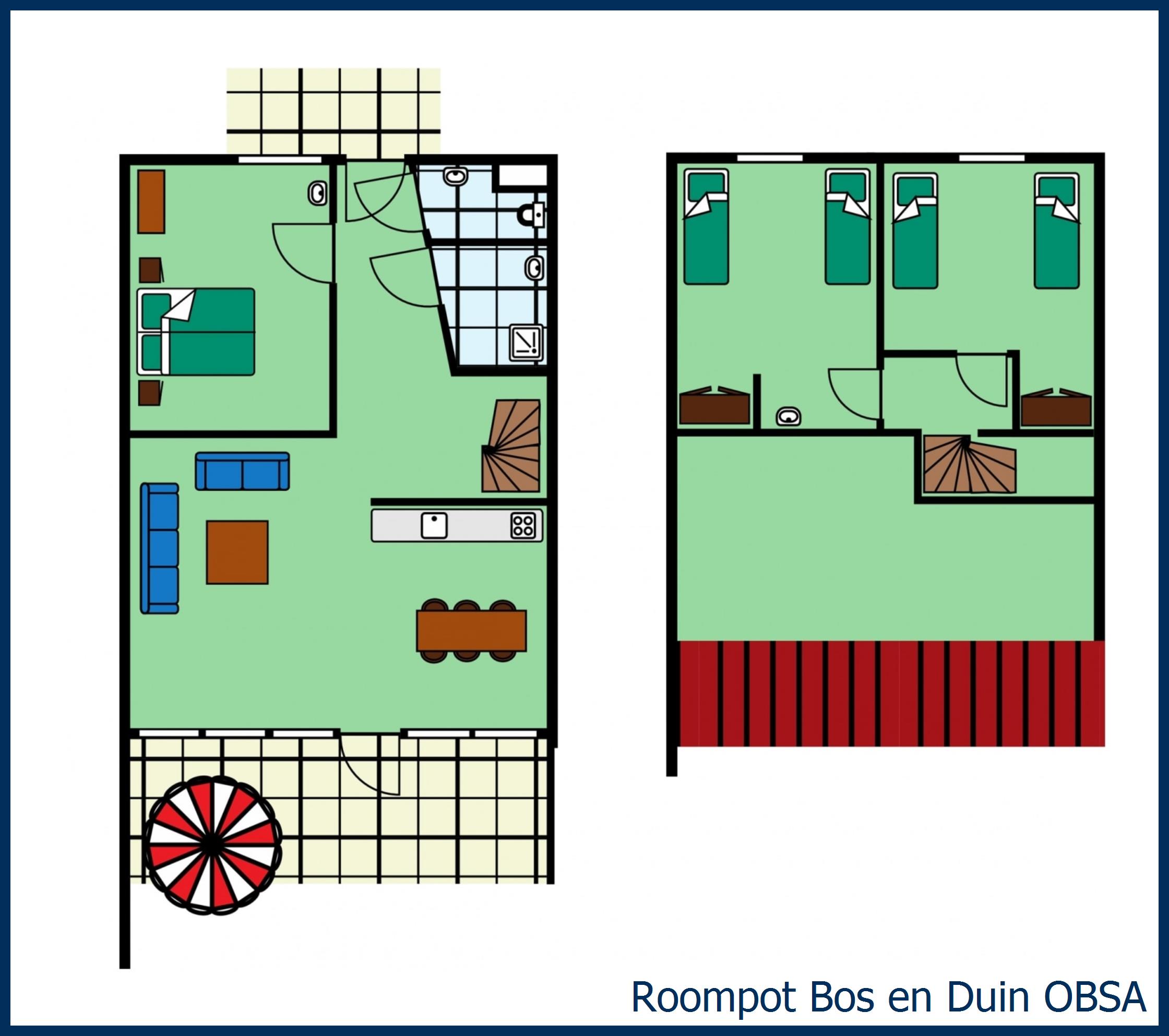 Bungalow OBSA à Bos en Duin