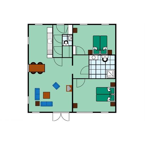 Bungalow VO4M à Marinapark Volendam
