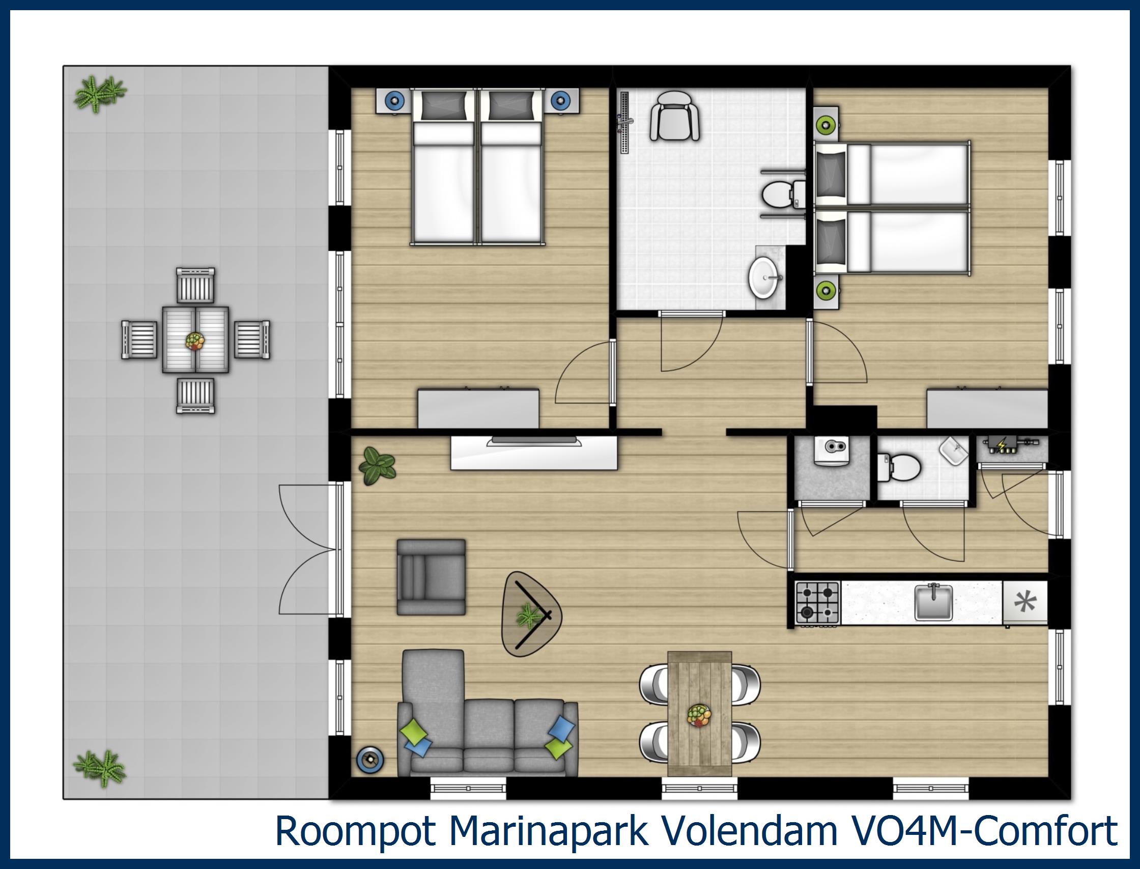 VO4M Comfort VO4M-Comfort in Marinapark Volendam