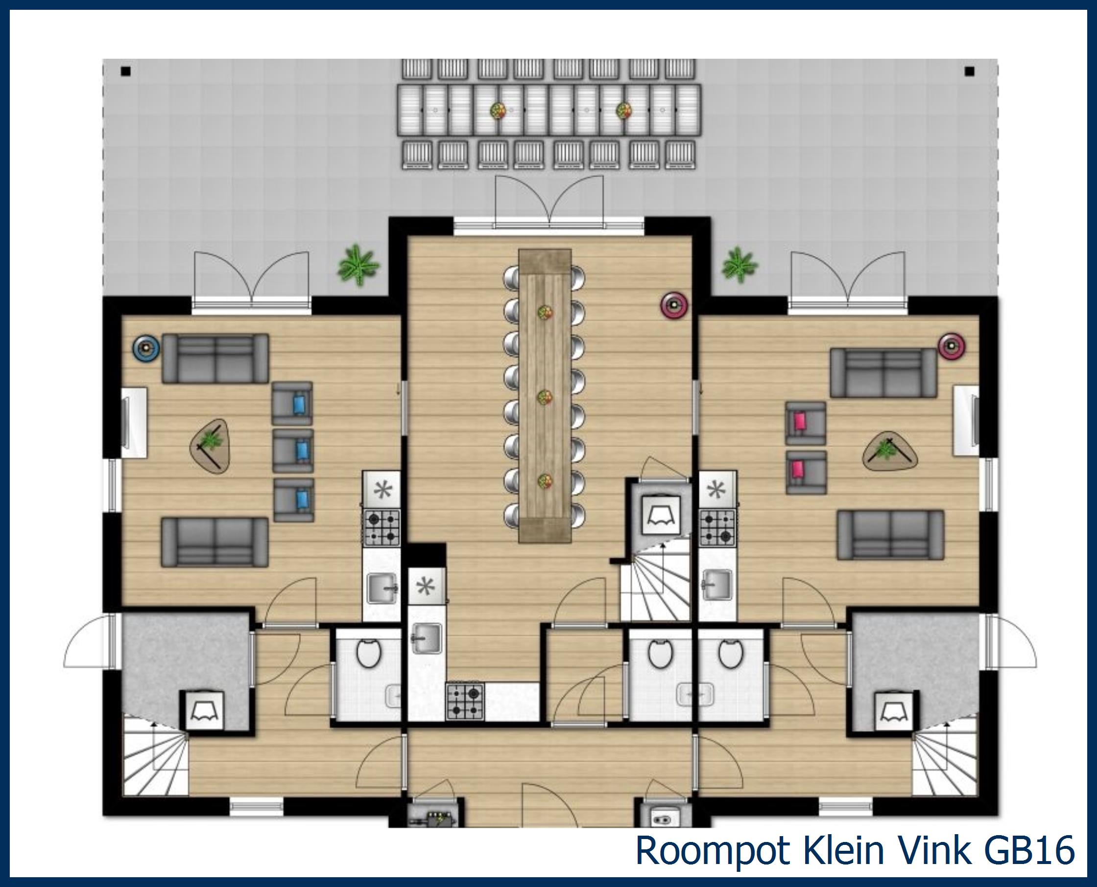 Bungalow GB16 à Klein Vink