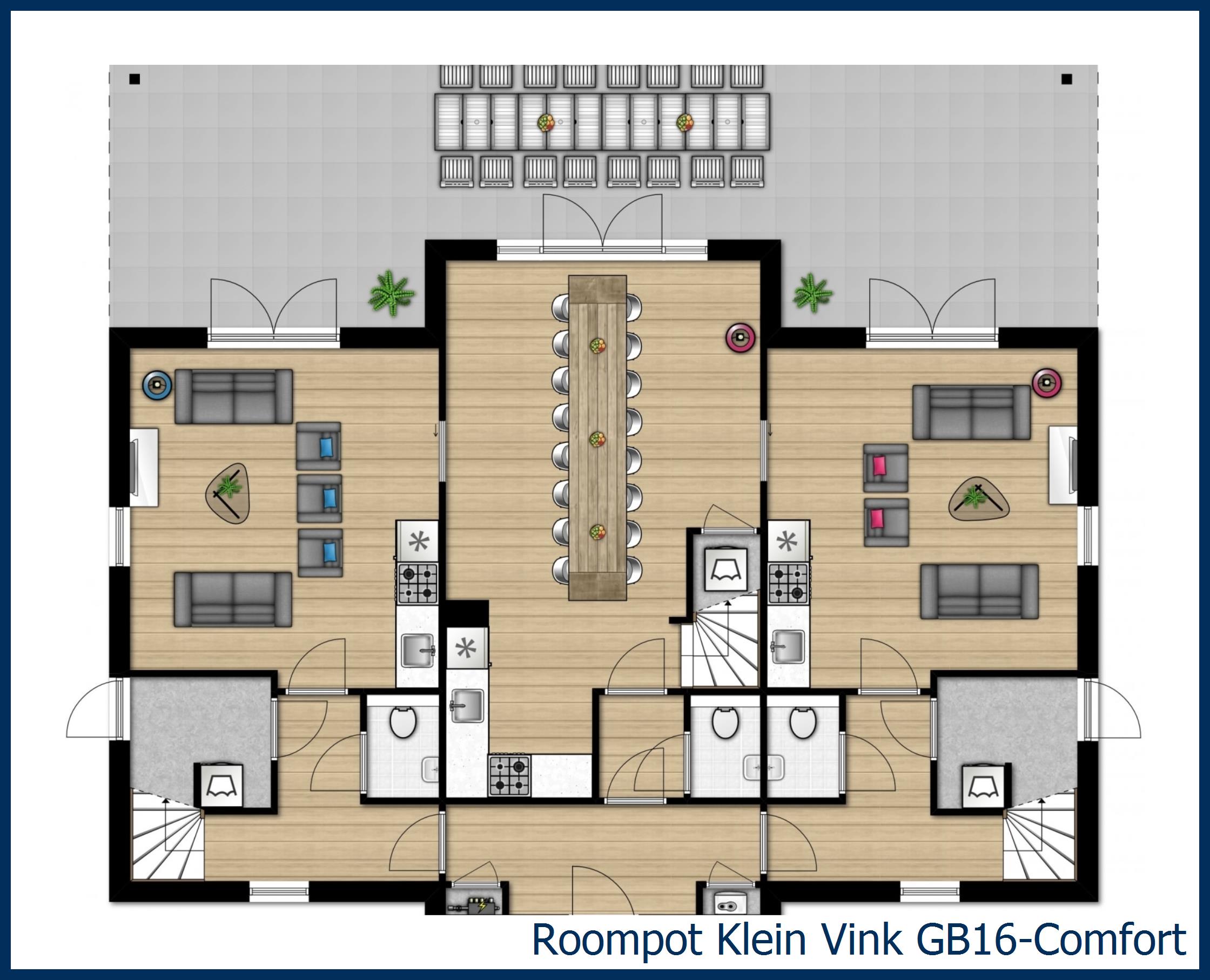 Bungalow GB16-Comfort à Klein Vink