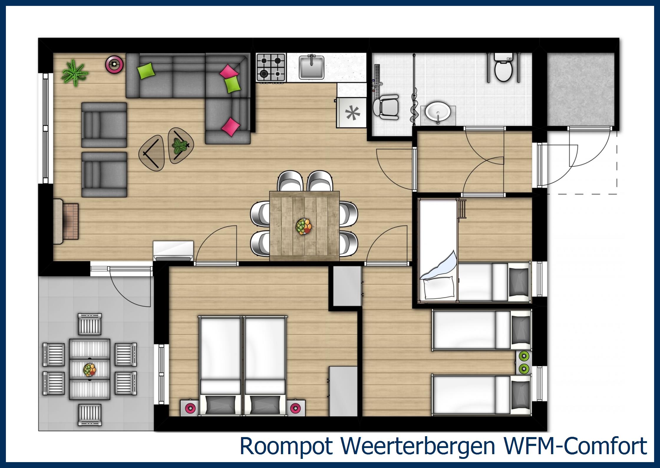 Bungalow WFM-Comfort à Weerterbergen