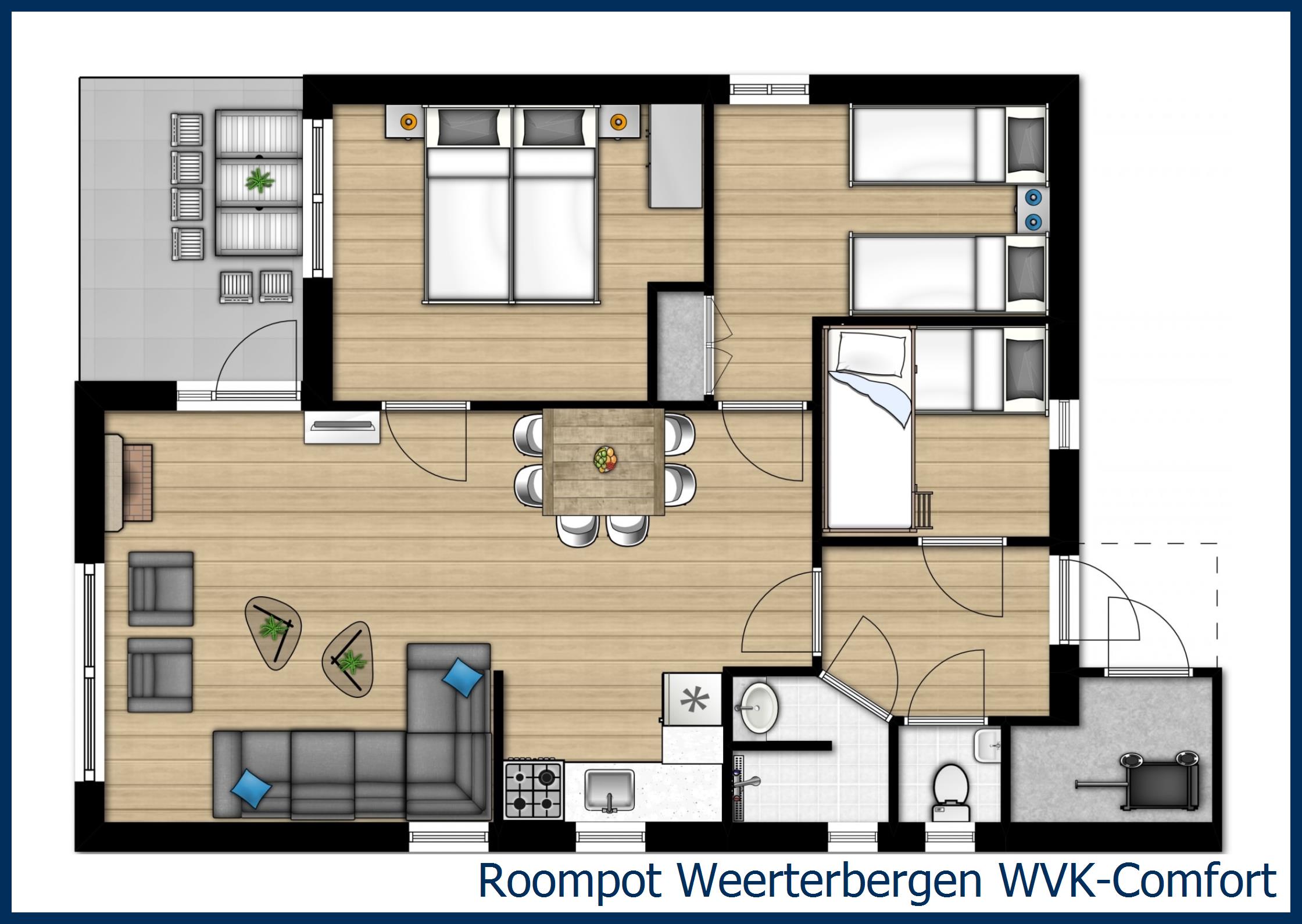 Bungalow WVK-Comfort à Weerterbergen