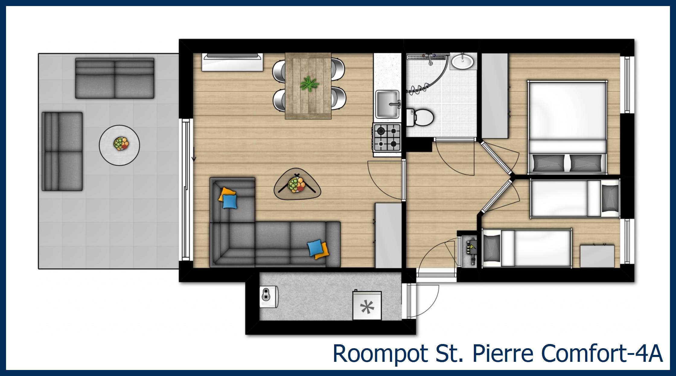 Bungalow Comfort-4A à St. Pierre