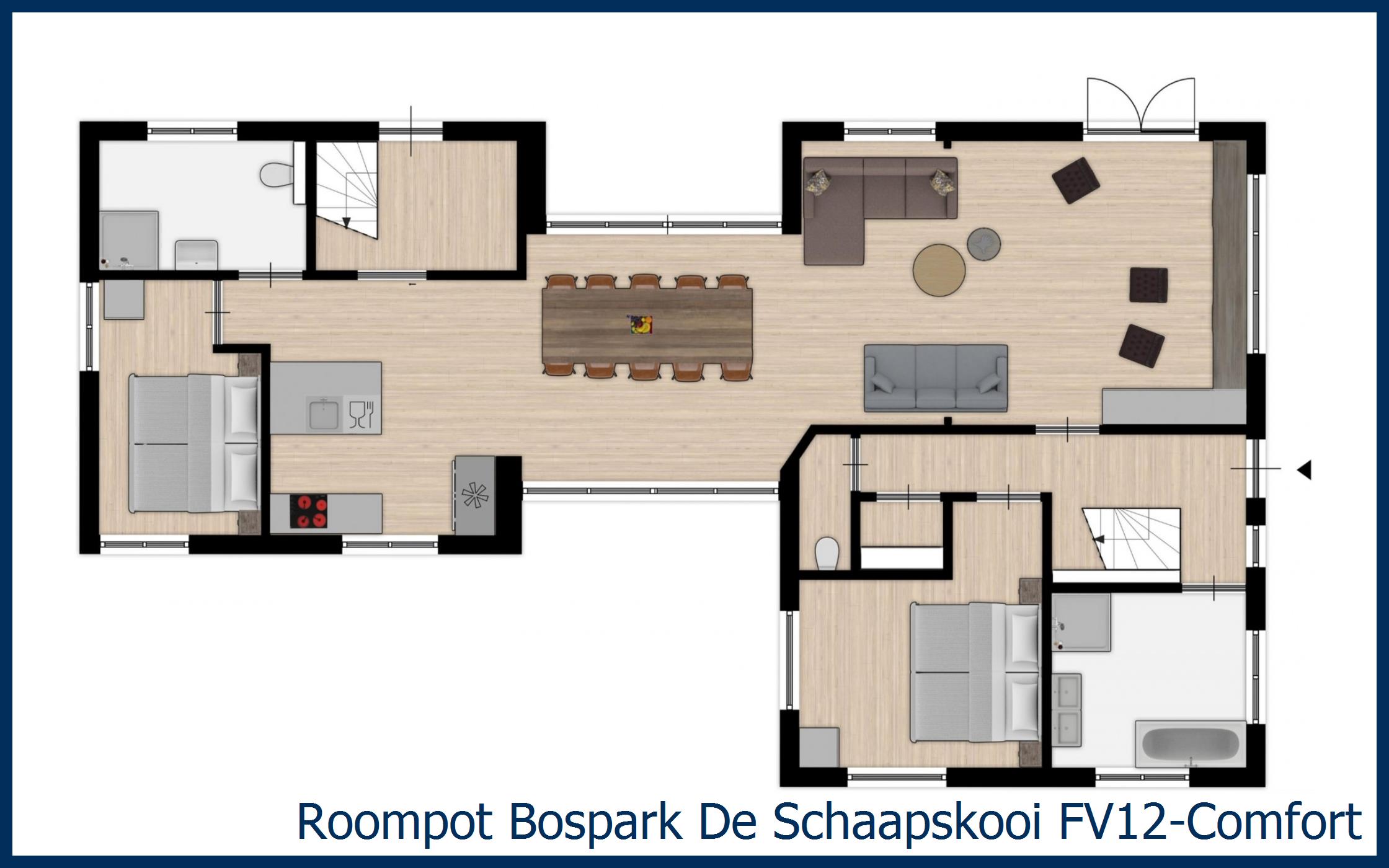 Bungalow FV12-Comfort in Bospark De Schaapskooi