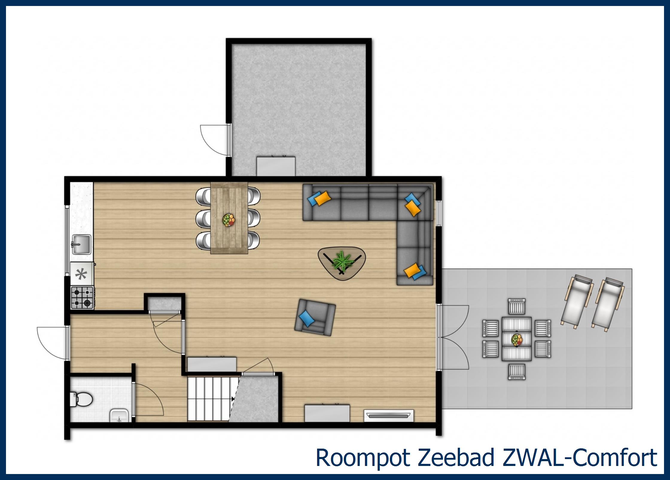Bungalow ZWAL-Comfort à Zeebad